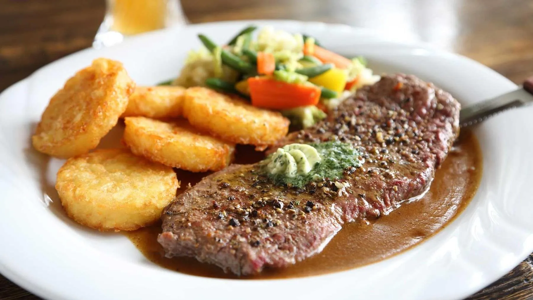 Food close-up in Vilstaler Hof Landgasthof & Hotel