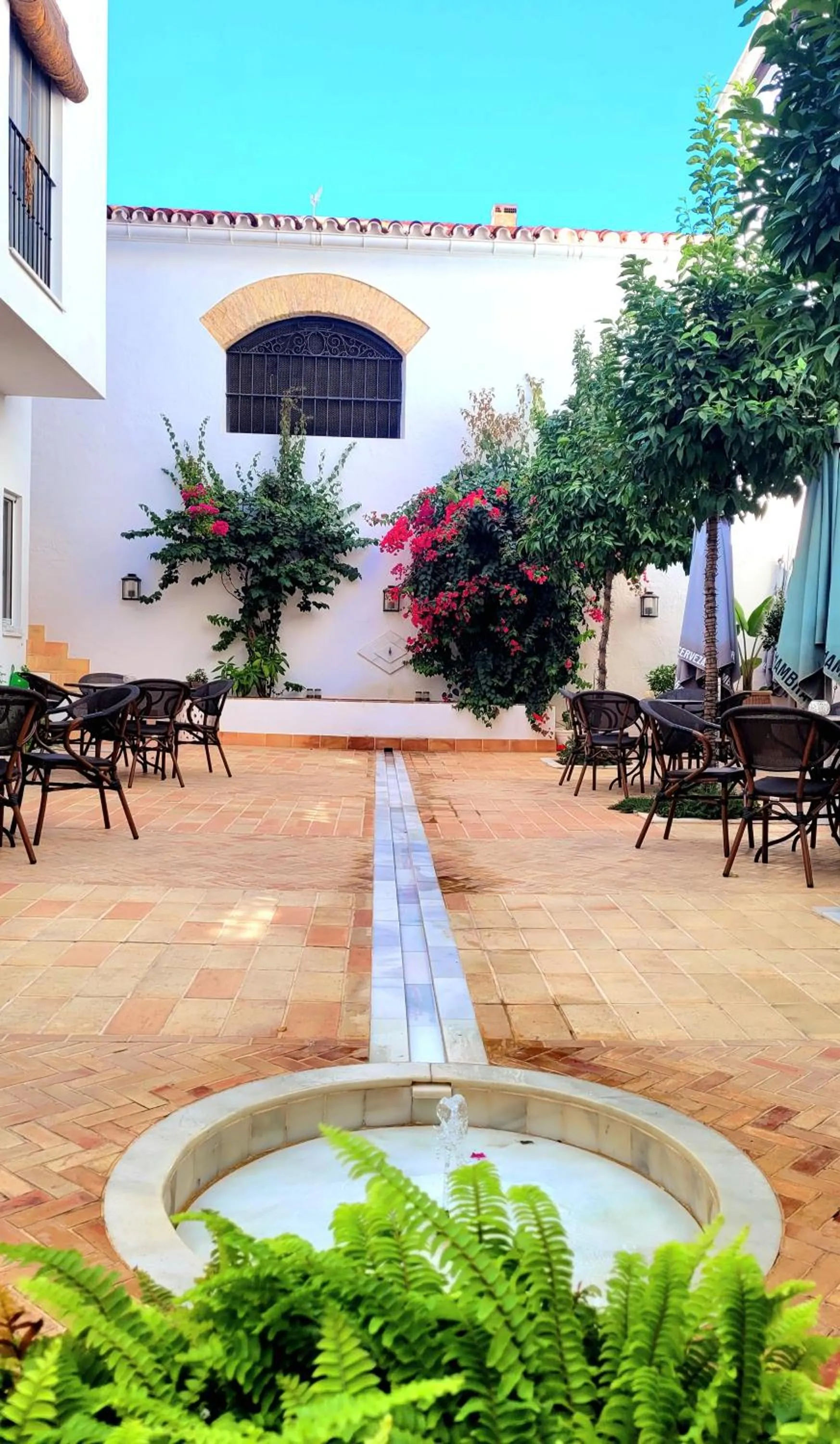 Patio in Albariza Hotel Boutique