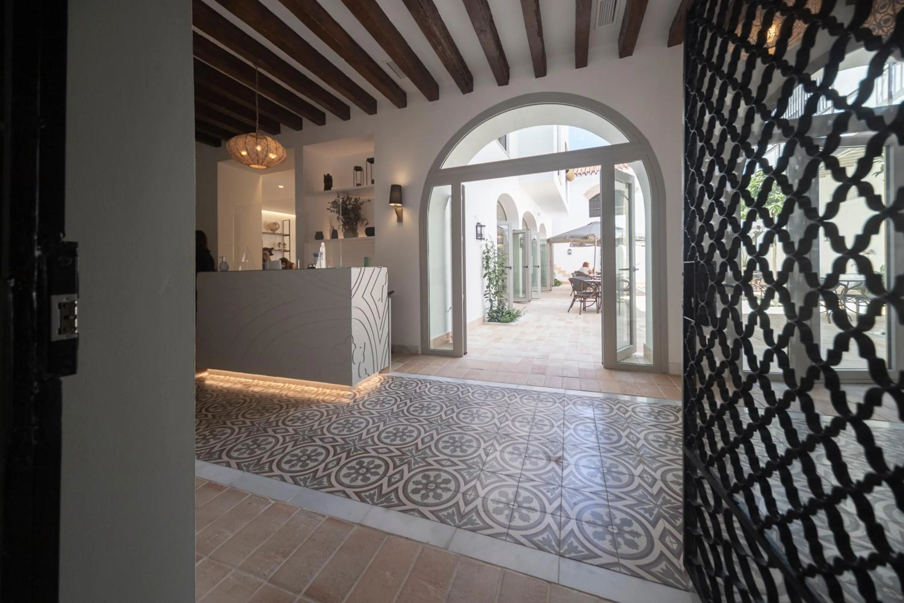 Lobby or reception in Albariza Hotel Boutique