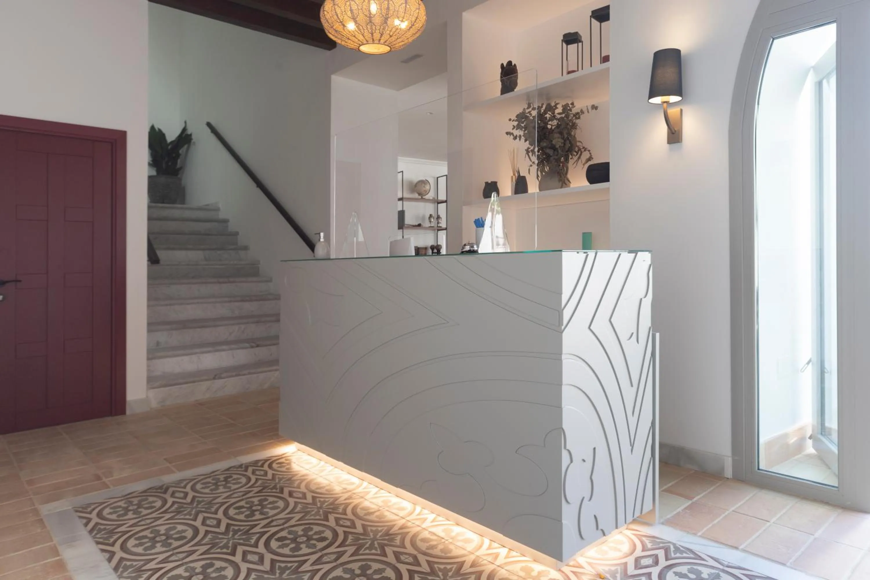 Lobby or reception in Albariza Hotel Boutique