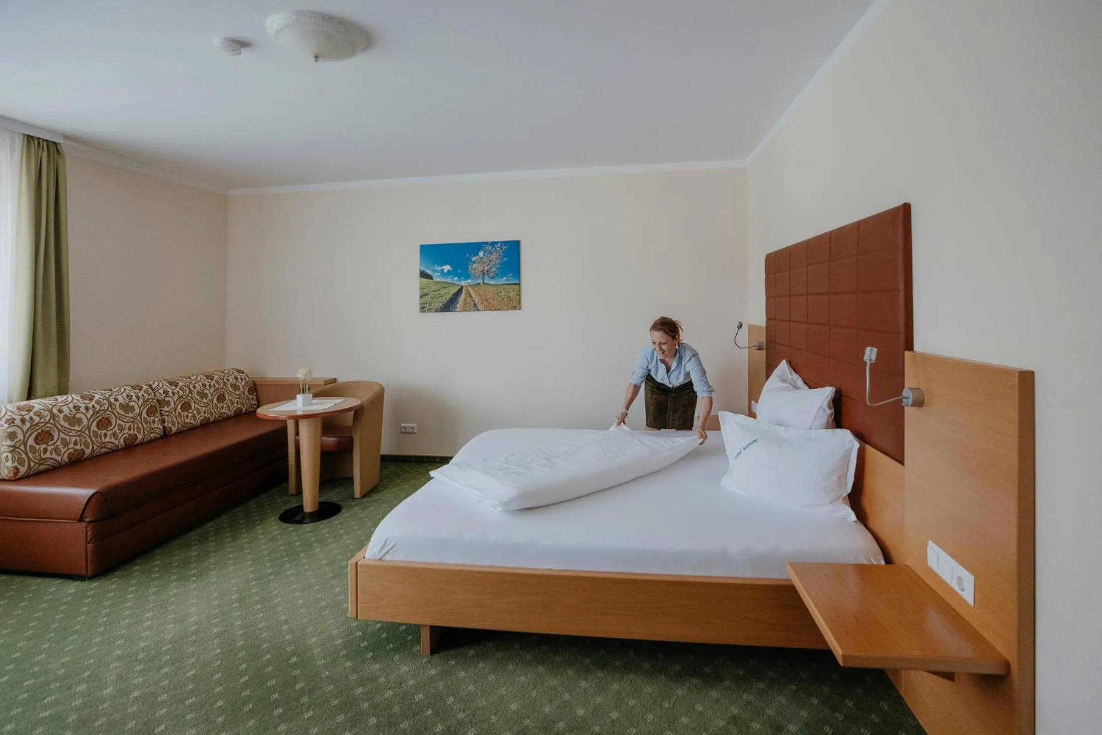 Photo of the whole room, Bed in Gasthof Rothwangl Hannes