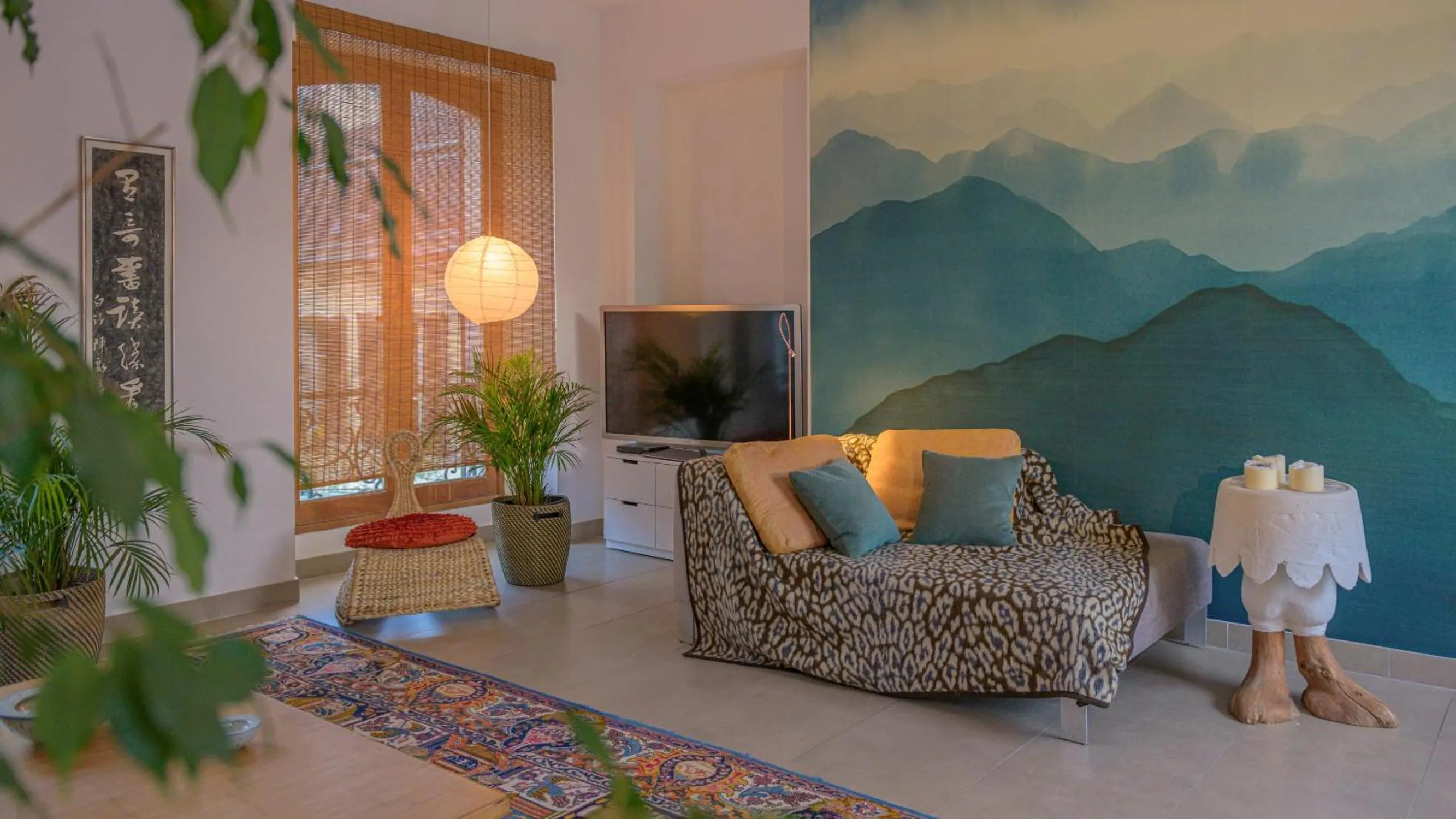 Living room in La Verriere du Baron Greau