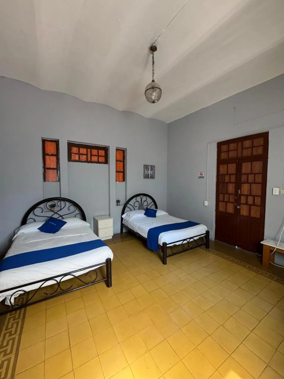 Bed in Hotel Queretaro