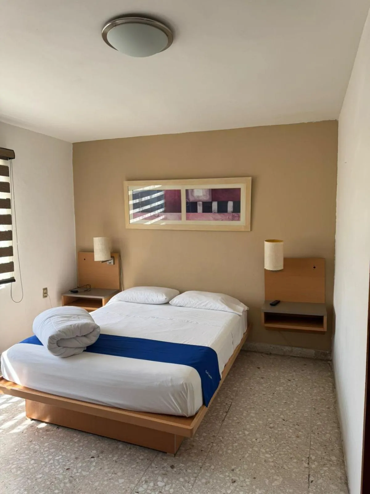 Bathroom, Bed in Hotel Queretaro