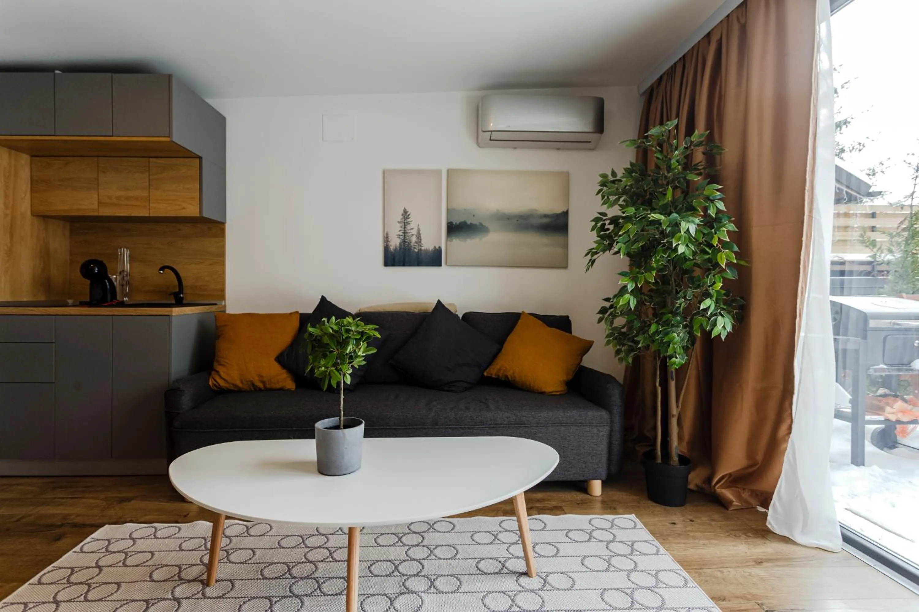 Living room in Moon Montana Busteni