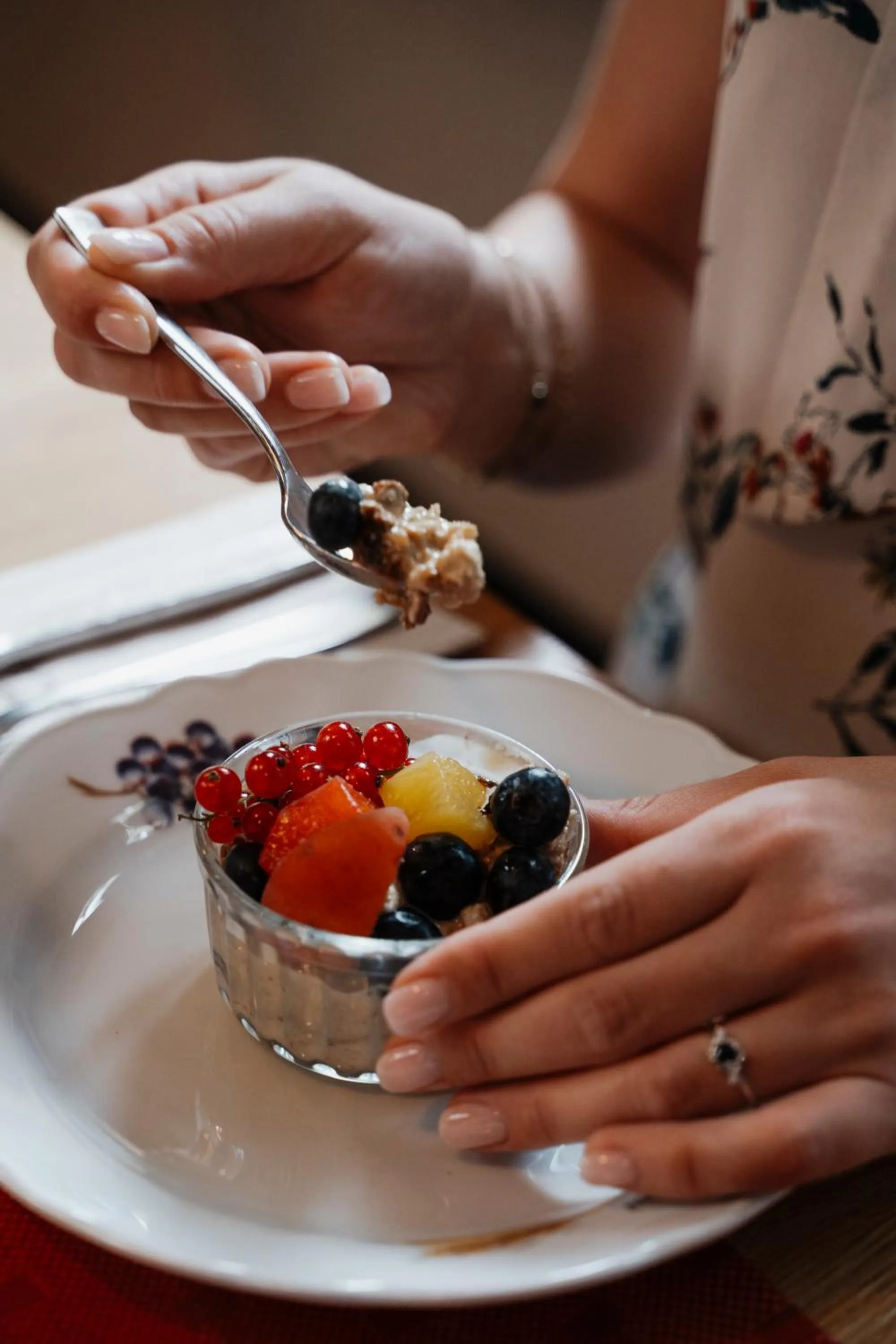Breakfast in AKZENT Hotel Berg's Alte Bauernschänke- Wellness und Wein