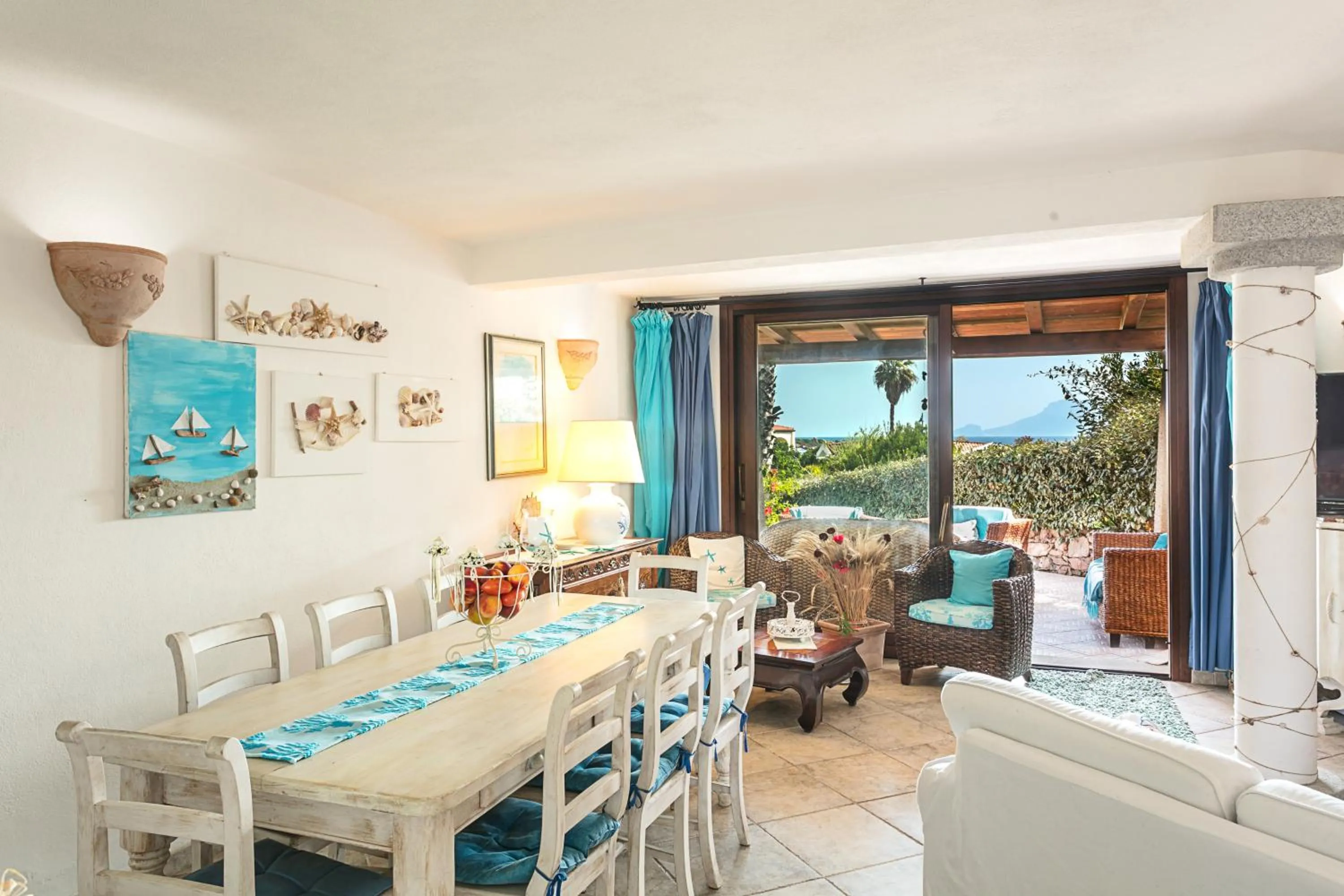 Living room in Casa Gaia al mare