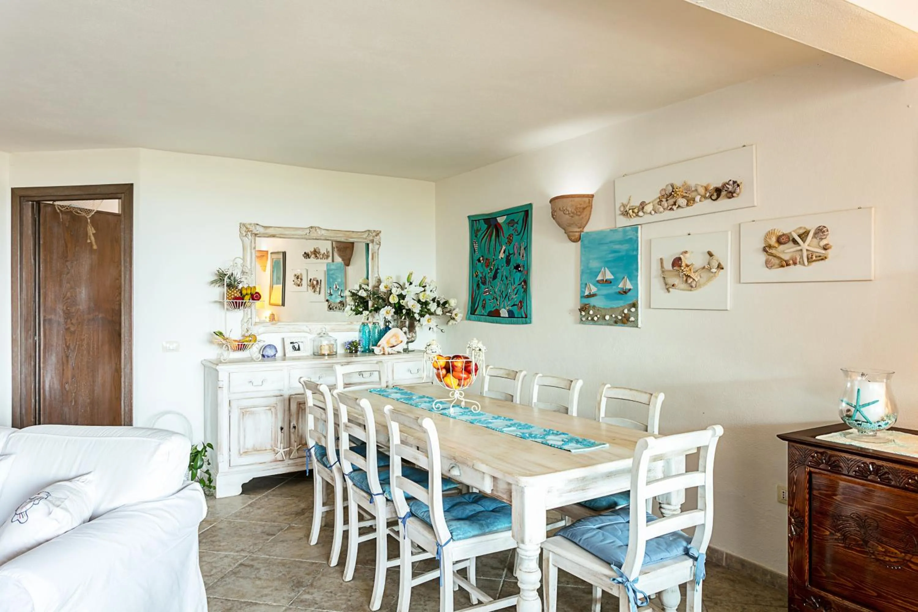 Living room in Casa Gaia al mare