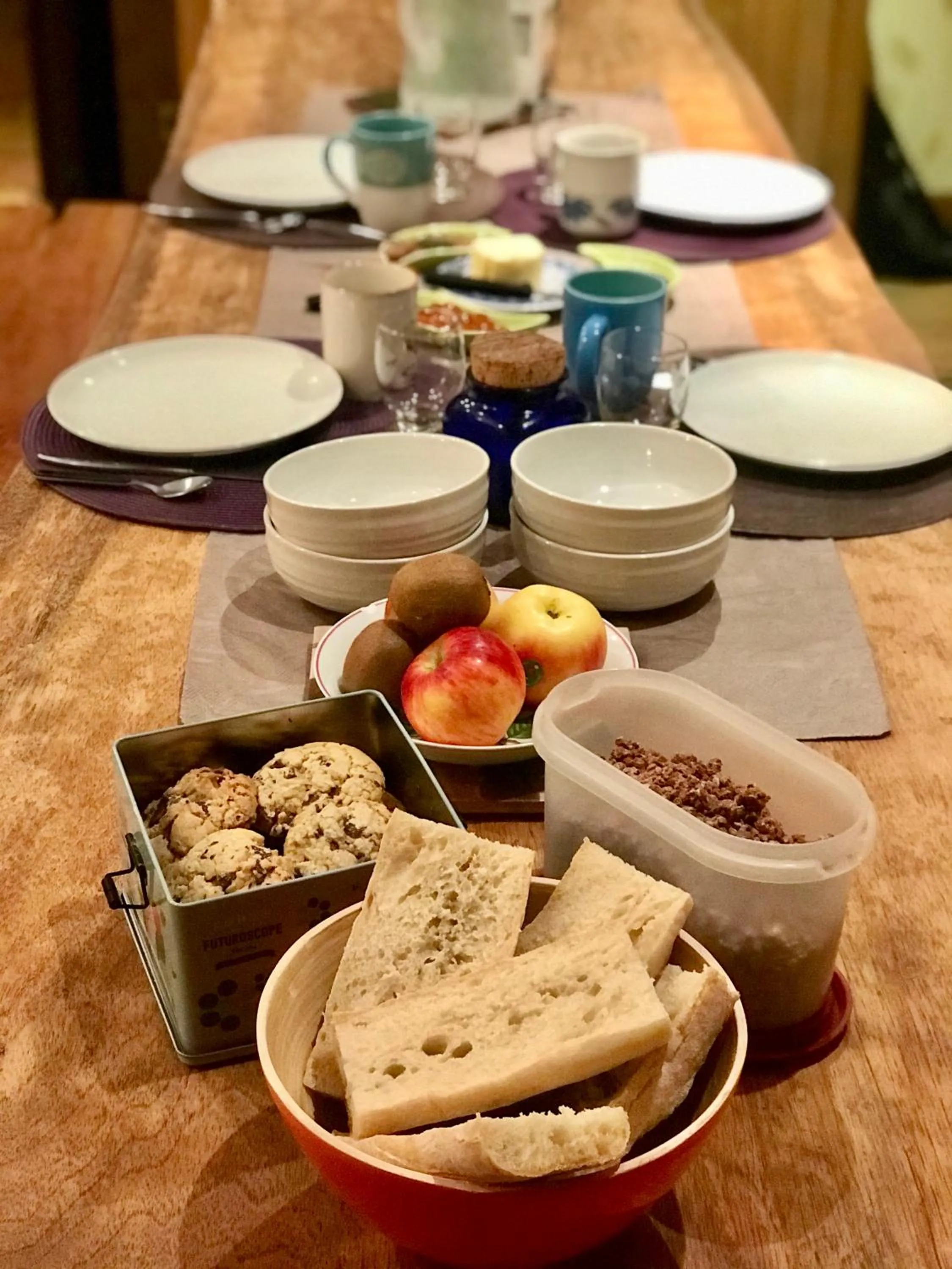 Continental breakfast in Moulin sous la Vergne