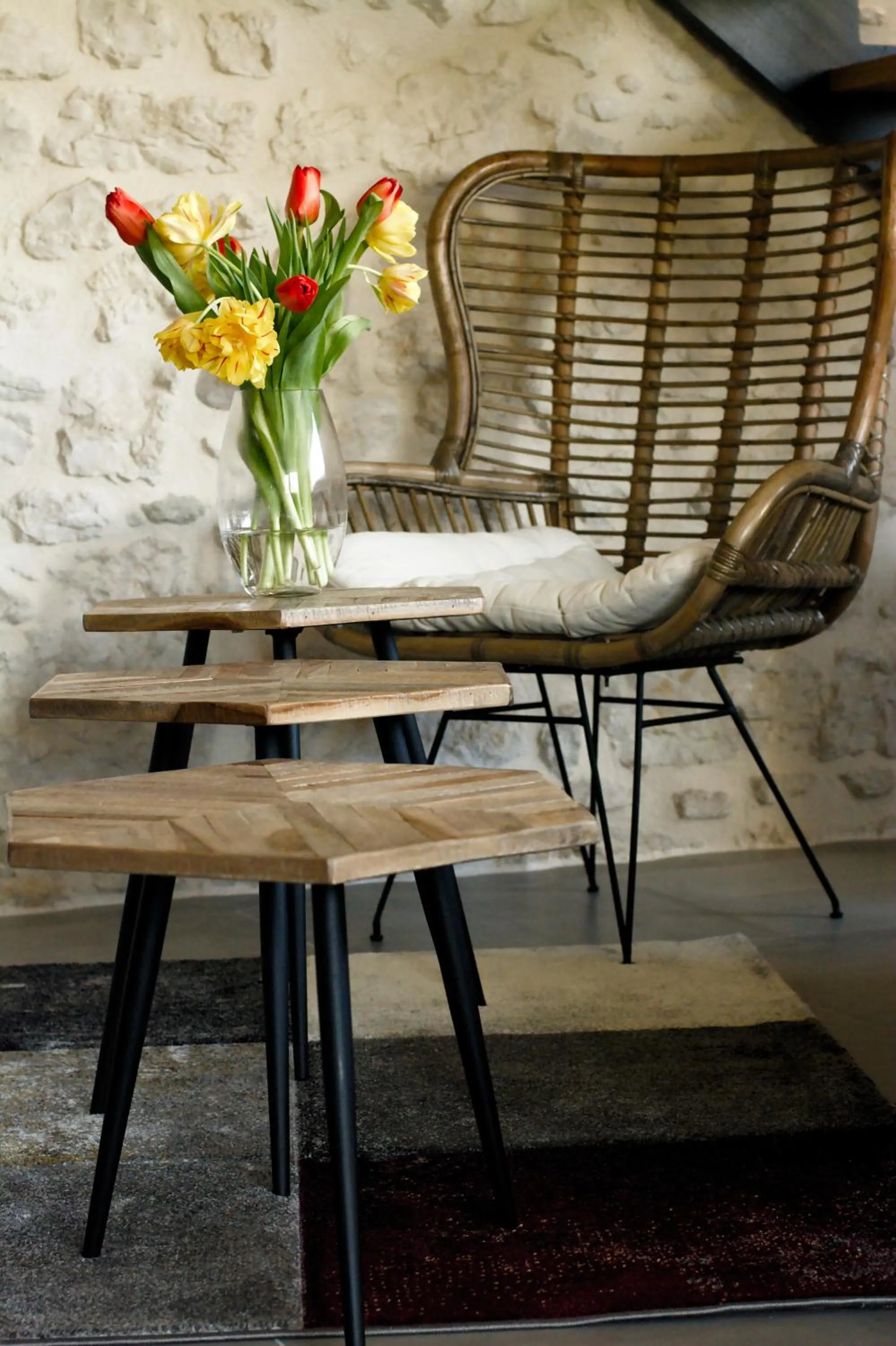 Seating area in Maison d'Hôtes L'Etiquette