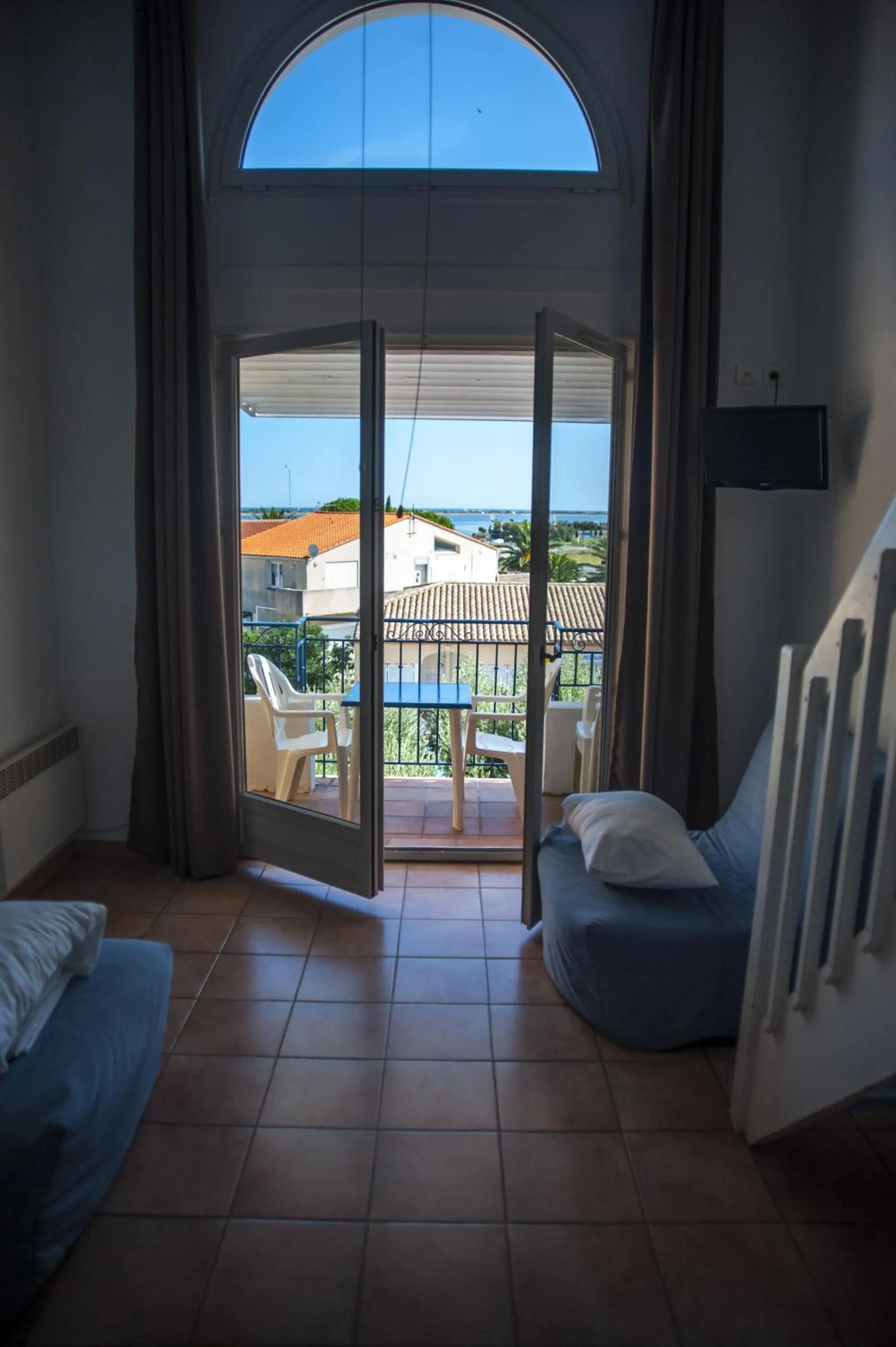 Living room in Hôtel Le Leukos