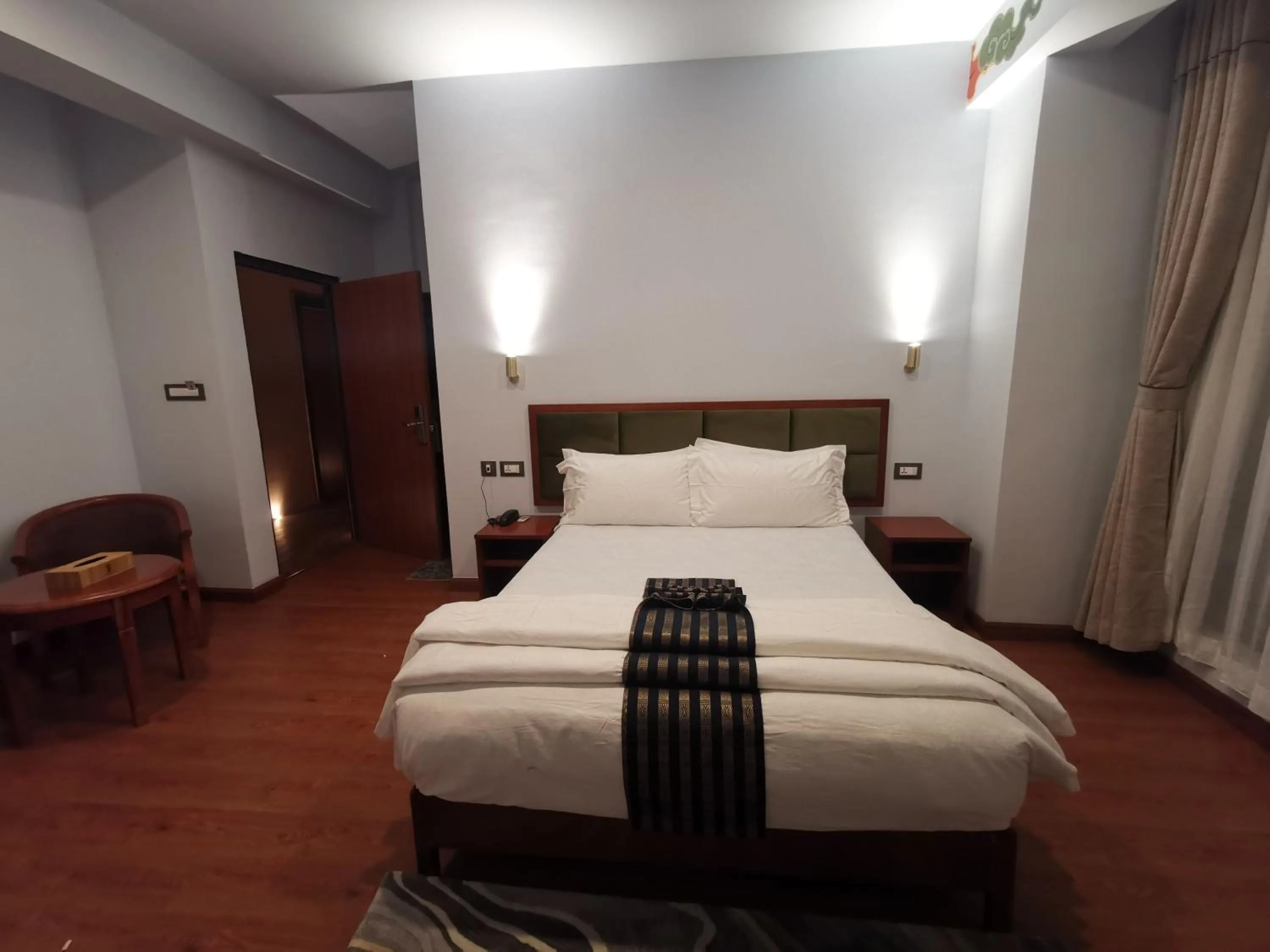 Photo of the whole room, Bed in Ludrong Hotel