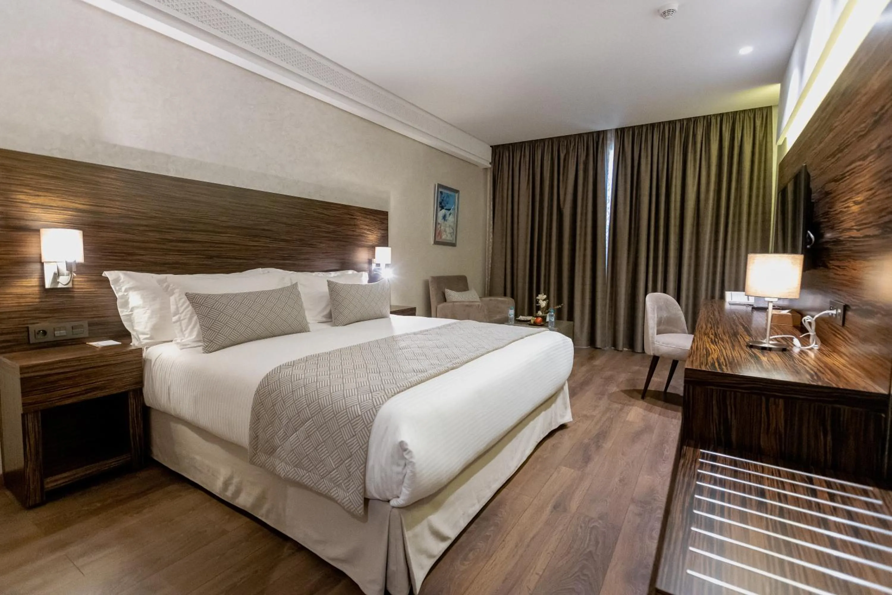 Photo of the whole room, Bed in Nour Plazza Hotel