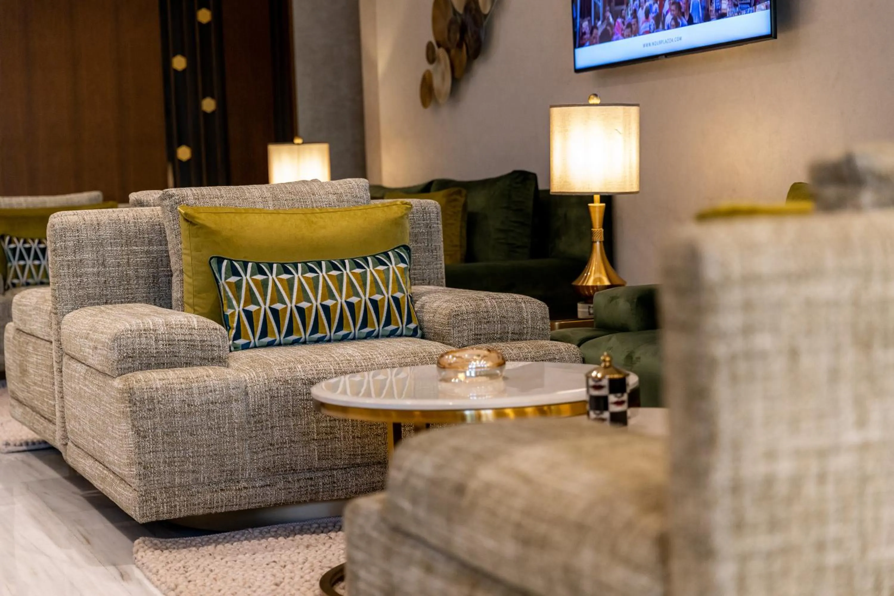 Lobby or reception in Nour Plazza Hotel