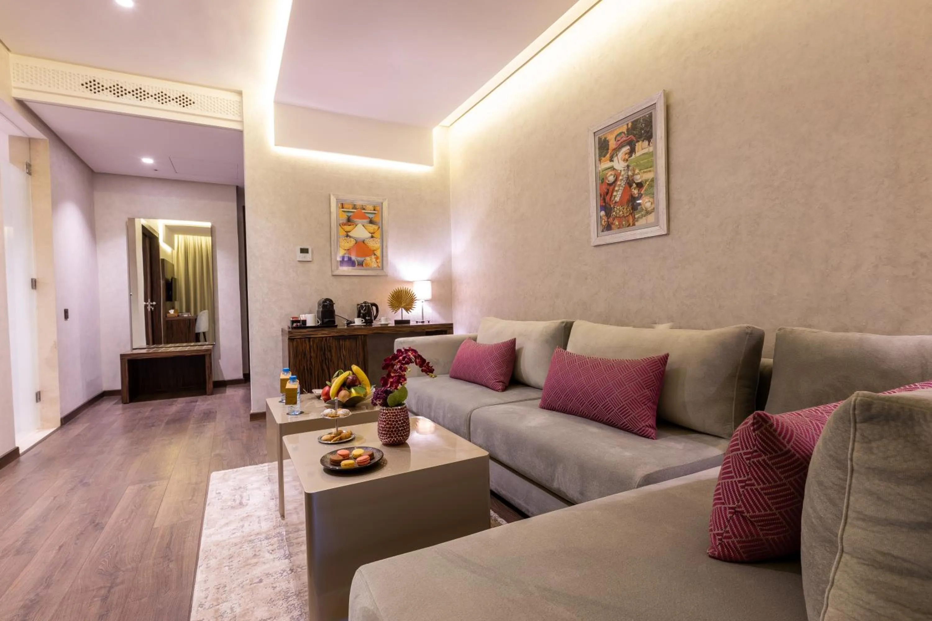 Living room in Nour Plazza Hotel