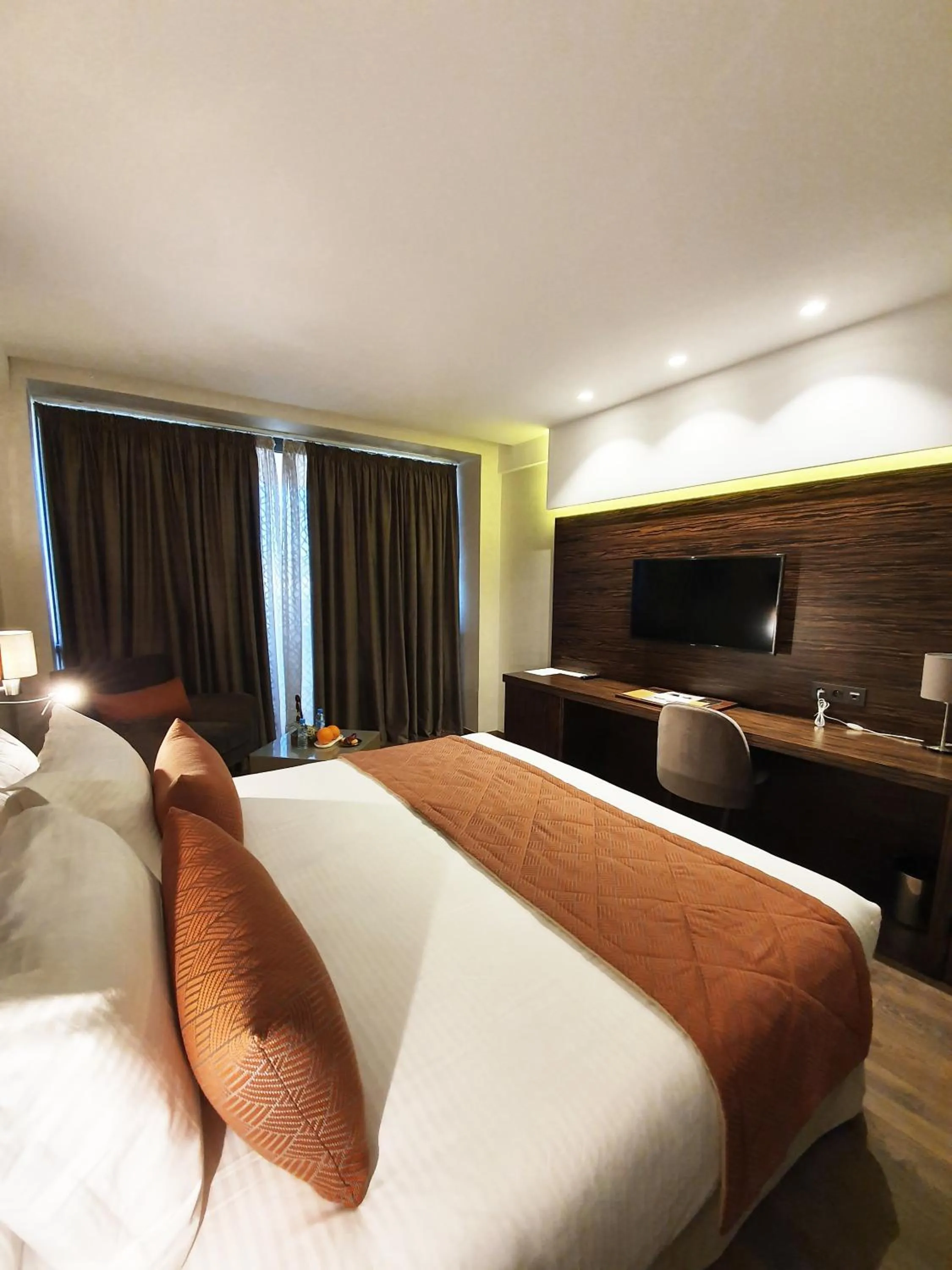 Photo of the whole room, Bed in Nour Plazza Hotel