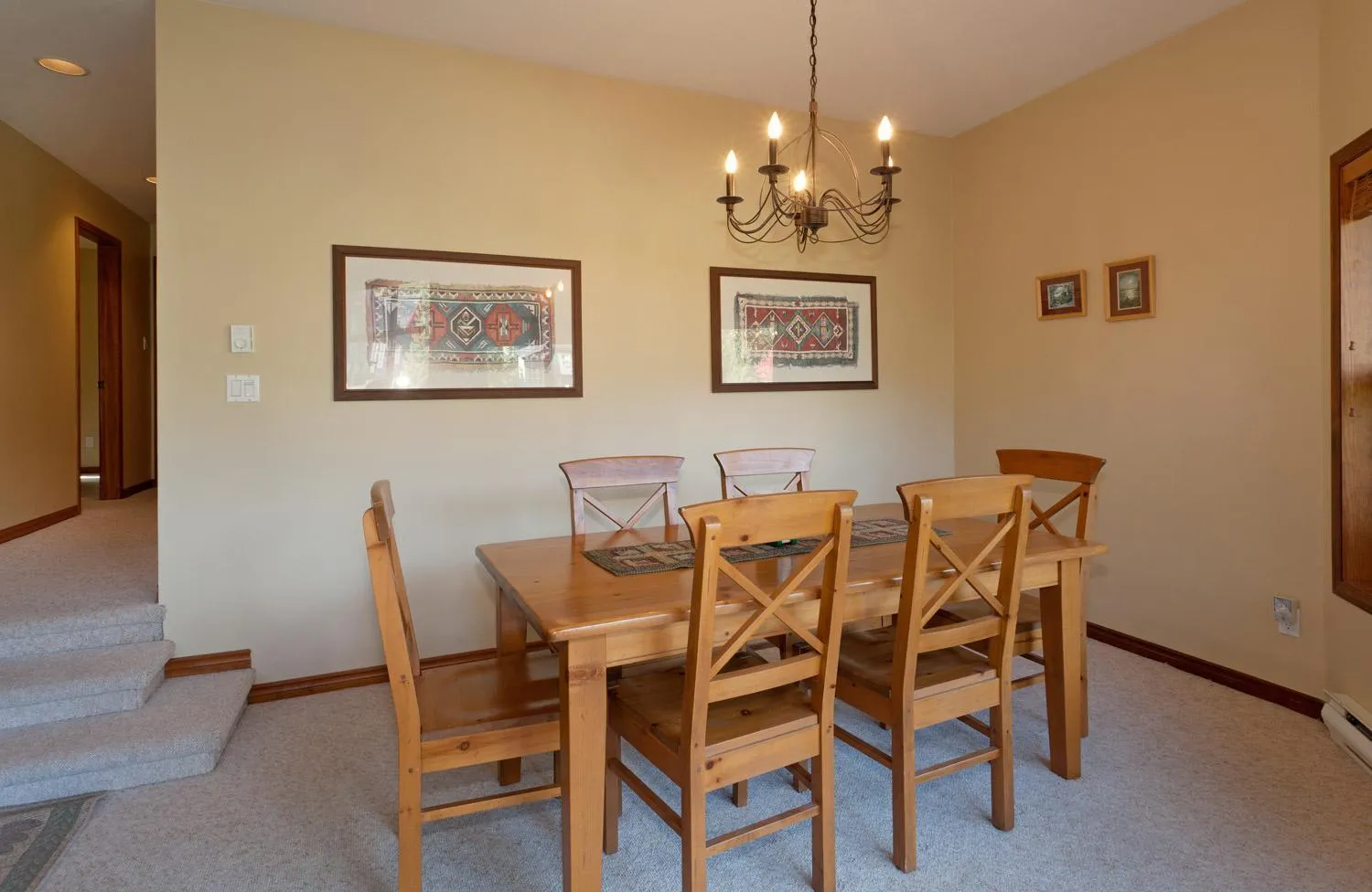Dining area in Blackcomb Greens by Whistler Premier