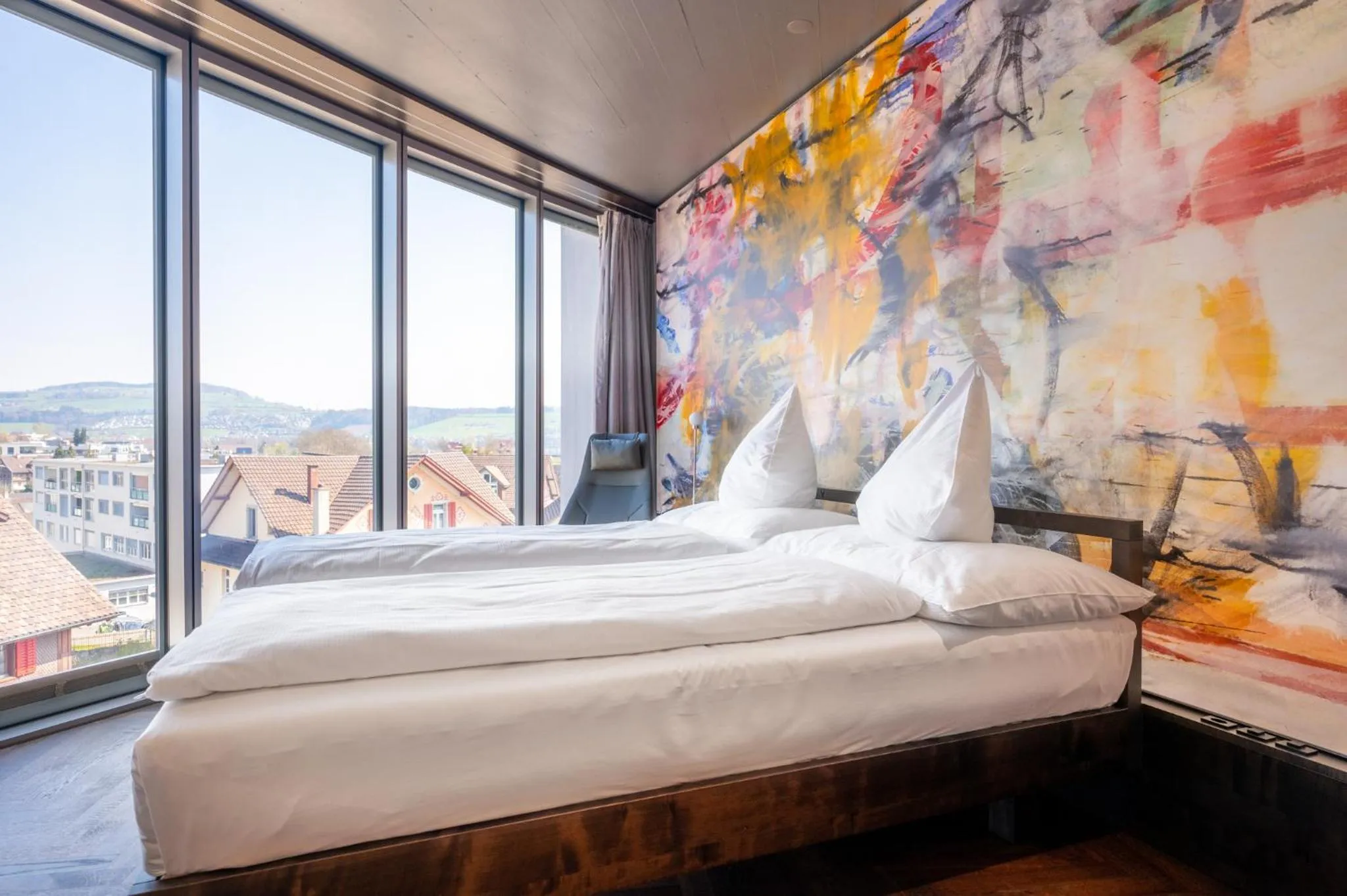 Photo of the whole room, Bed in HIRSCHEN OBERKIRCH - Design Boutique Hotel