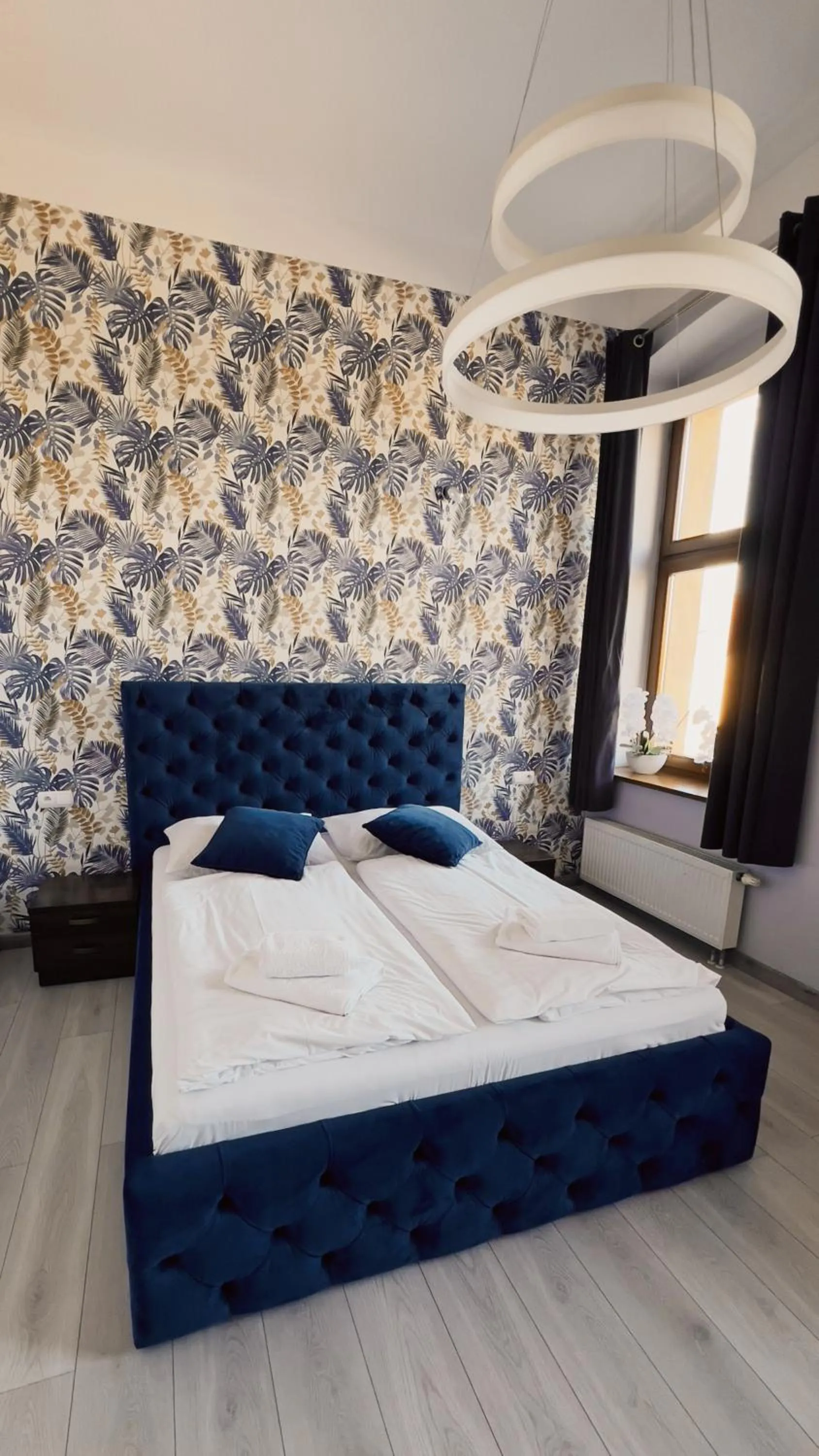 Bed in Legnicki Browar Książęcy Hotel i Restauracja