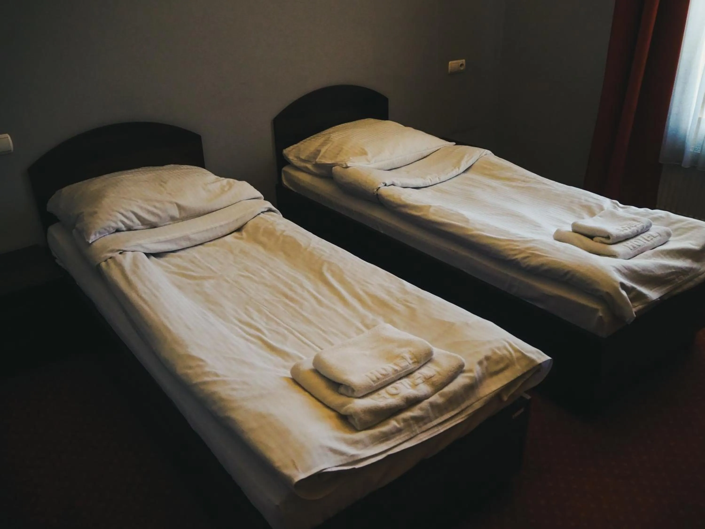 Bed in Legnicki Browar Książęcy Hotel i Restauracja