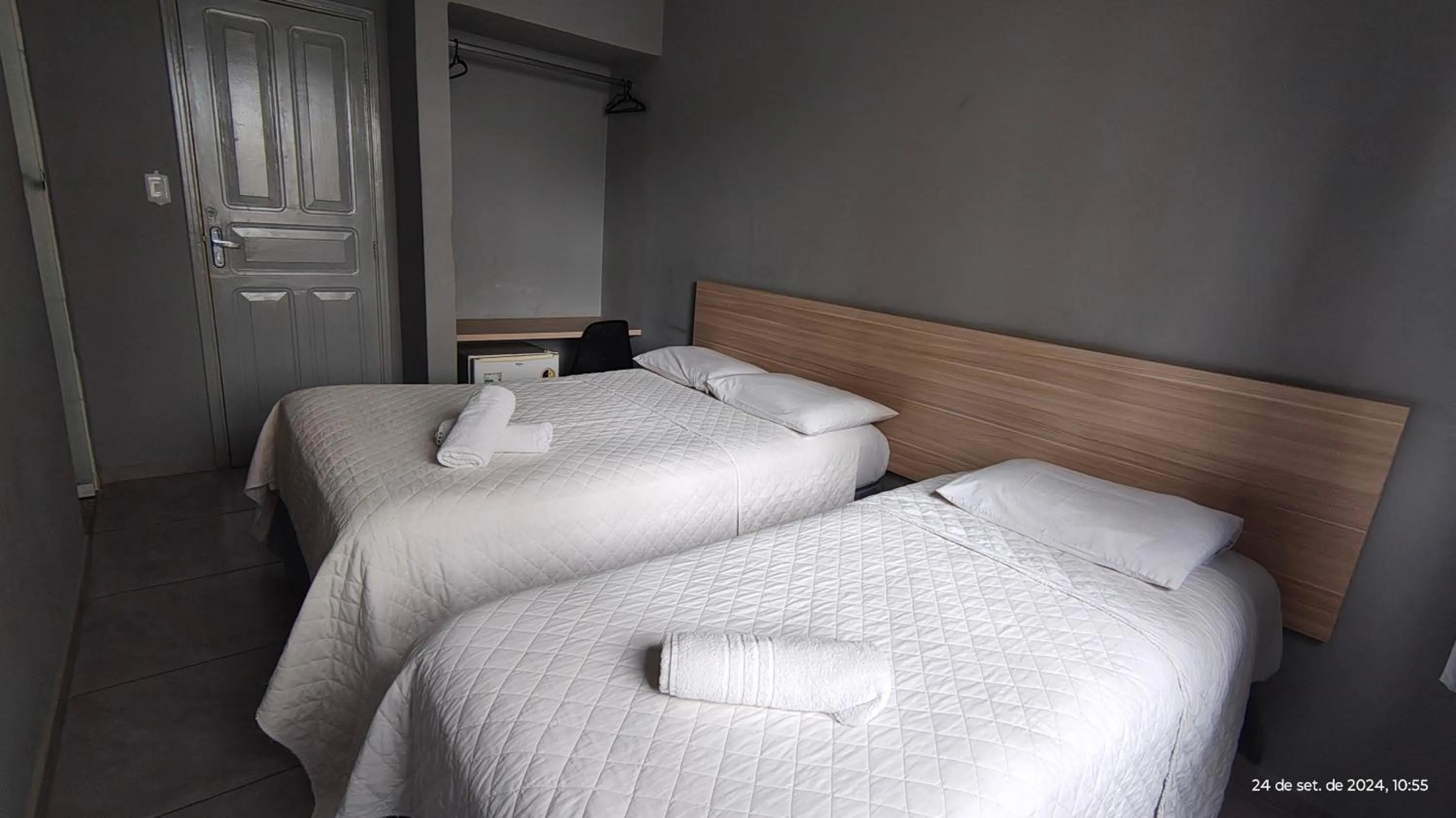 Bed in Marinus Hotel