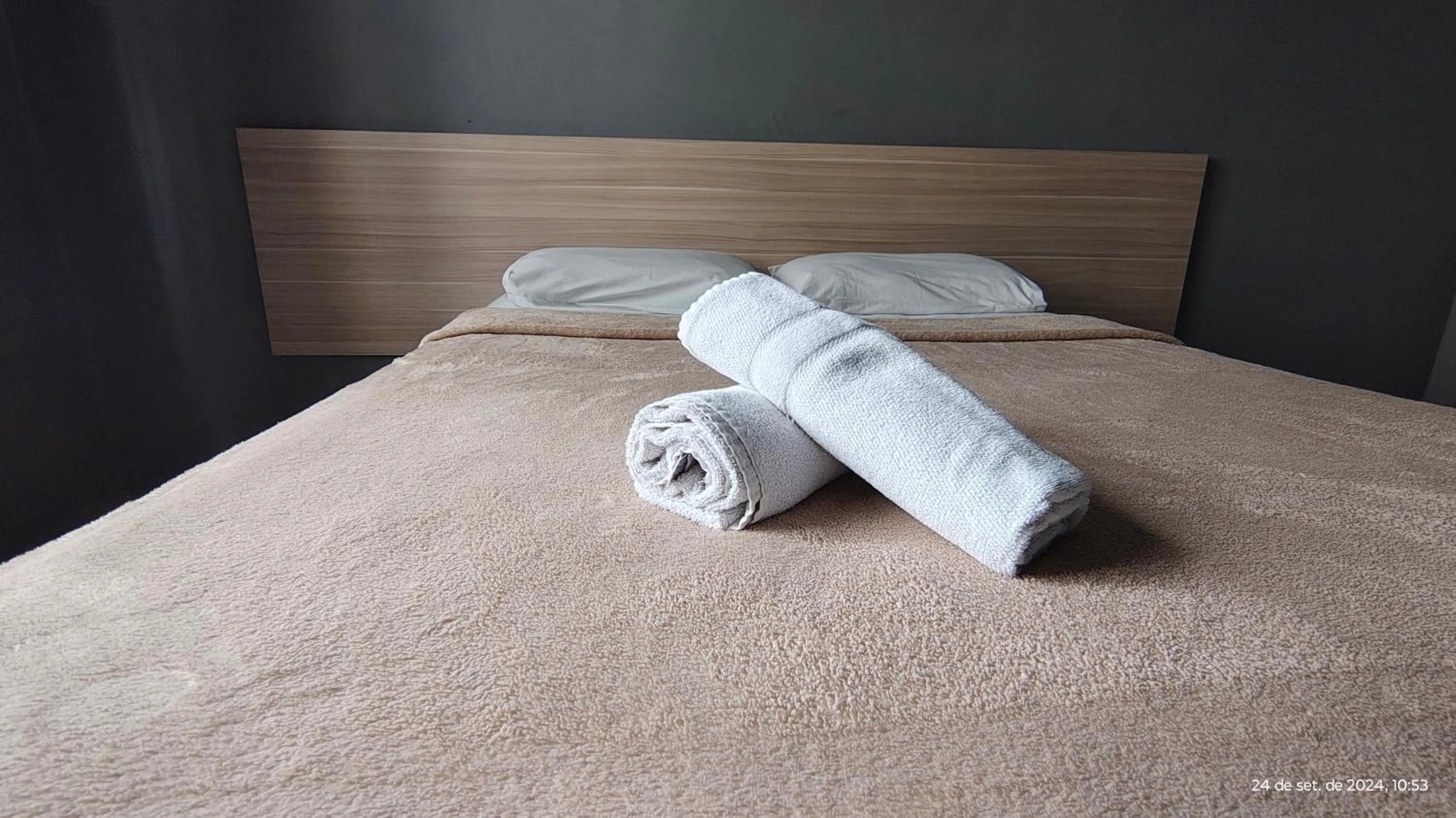 Bed in Marinus Hotel