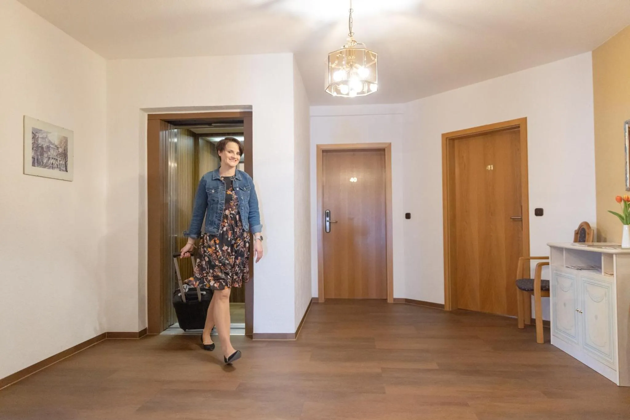 elevator in AKZENT Hotel Meerfräulein