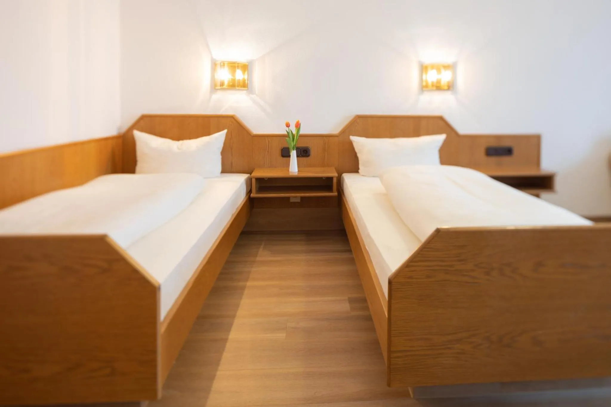 Photo of the whole room, Bed in AKZENT Hotel Meerfräulein