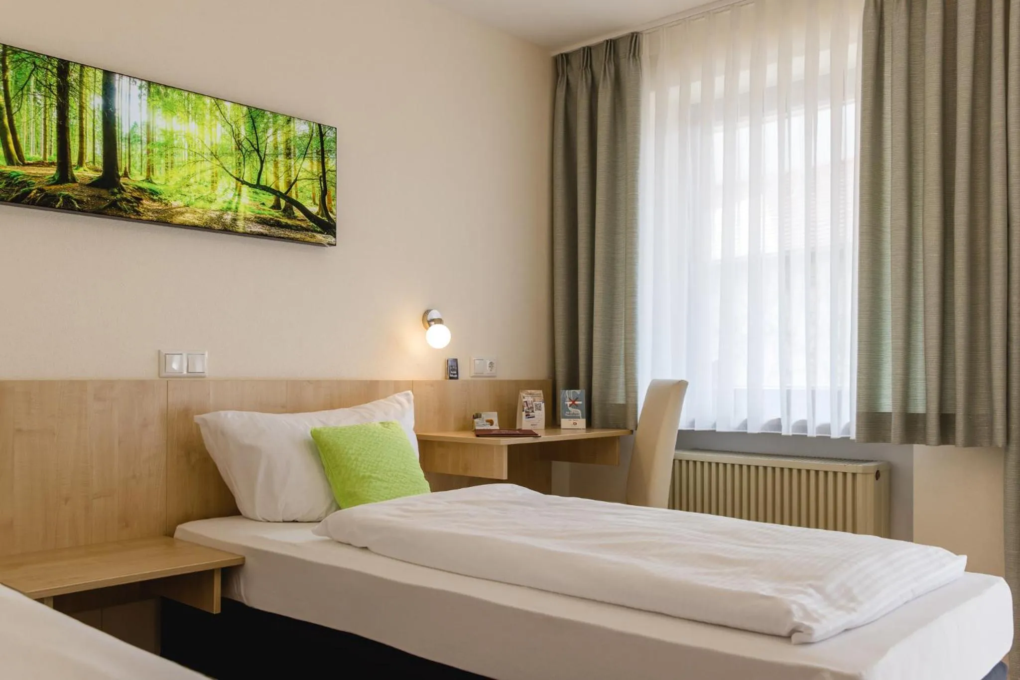 Bed in AKZENT Hotel Meerfräulein