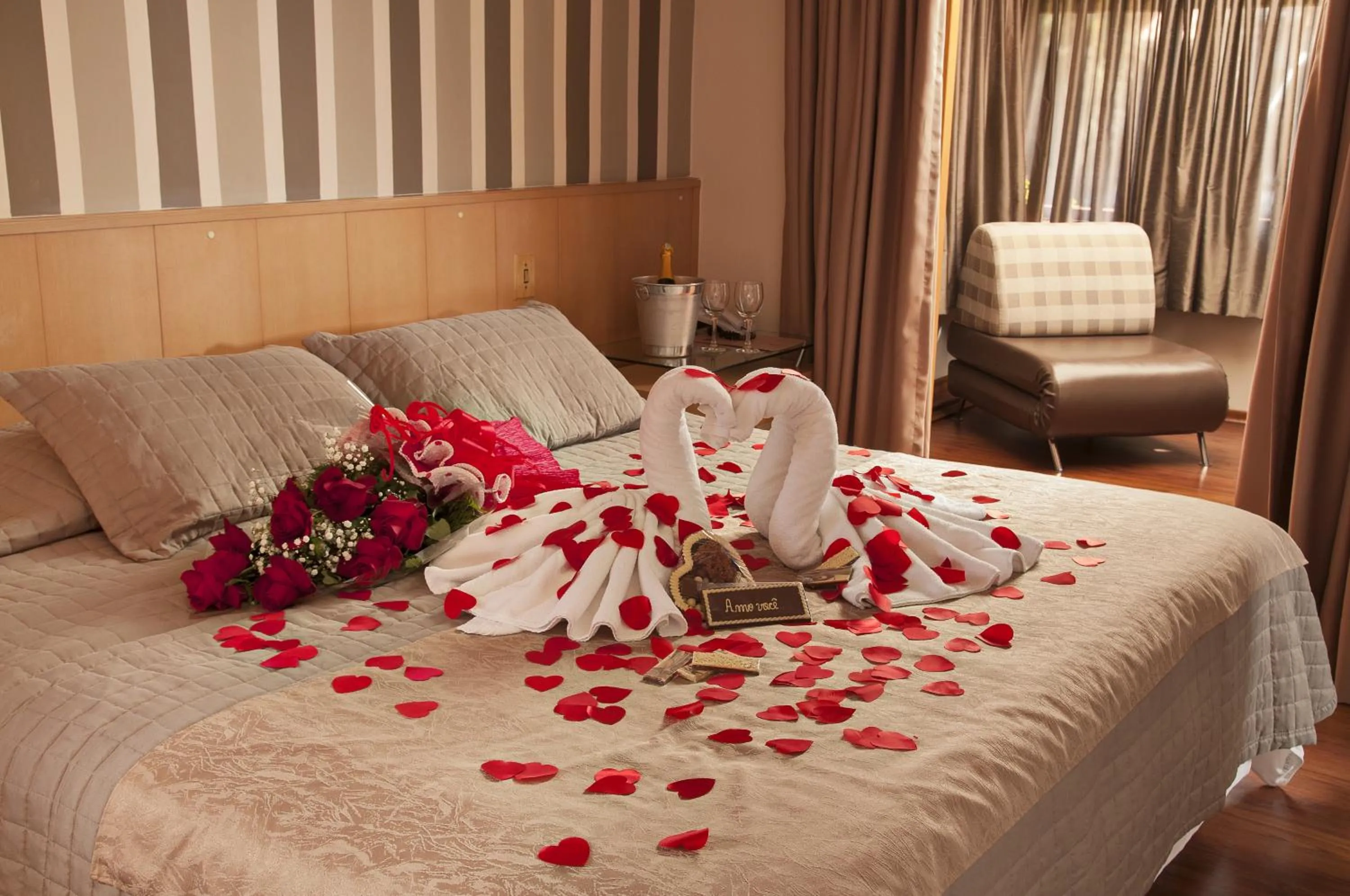 Photo of the whole room, Bed in Bellagio Mini Resort - no coração de Gramado