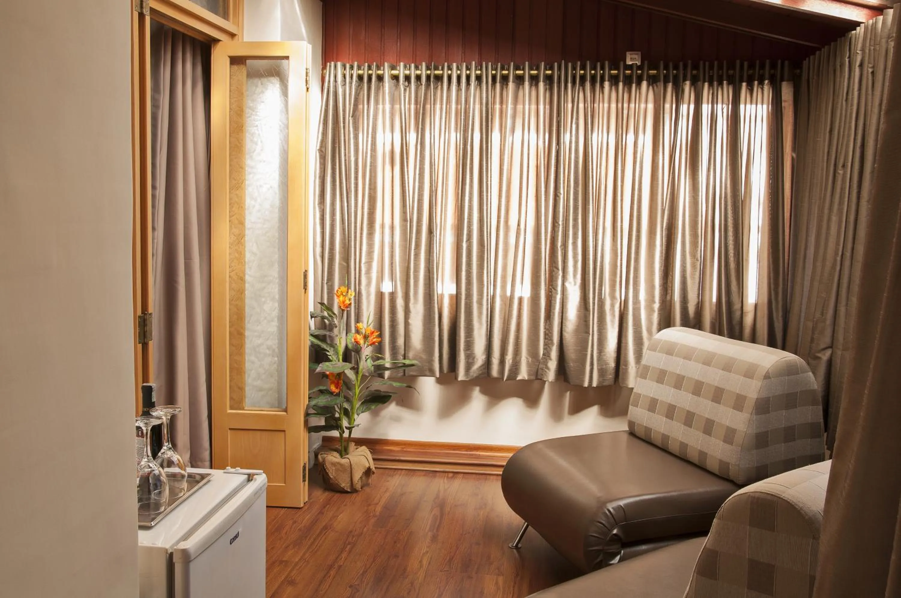 Seating area in Bellagio Mini Resort - no coração de Gramado