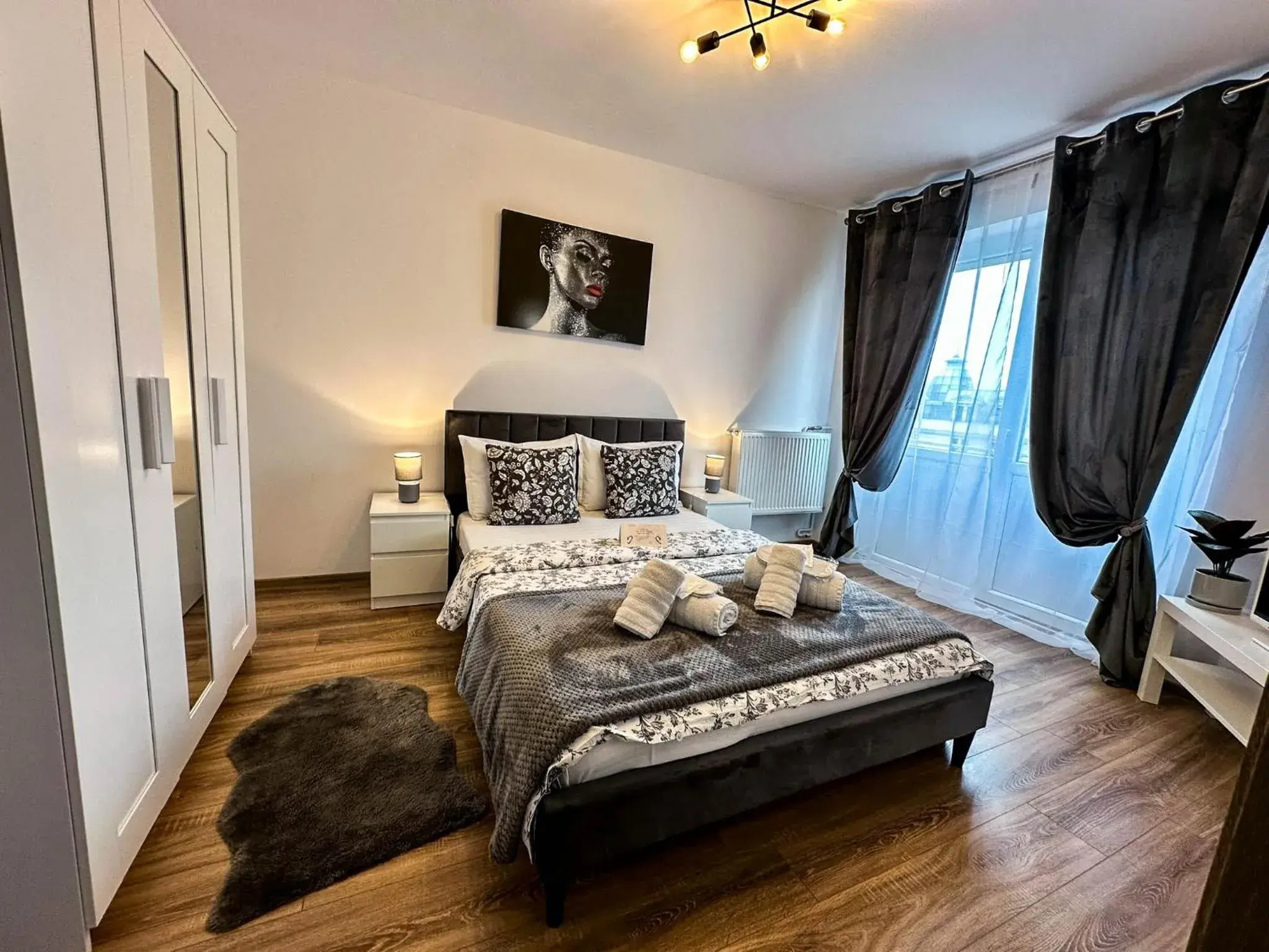 Deluxe One-Bedroom Apartment with City View in Sunrise Apartments City Center Deluxe One-Bedroom Apartment with City View in Sunrise Apartments City Center