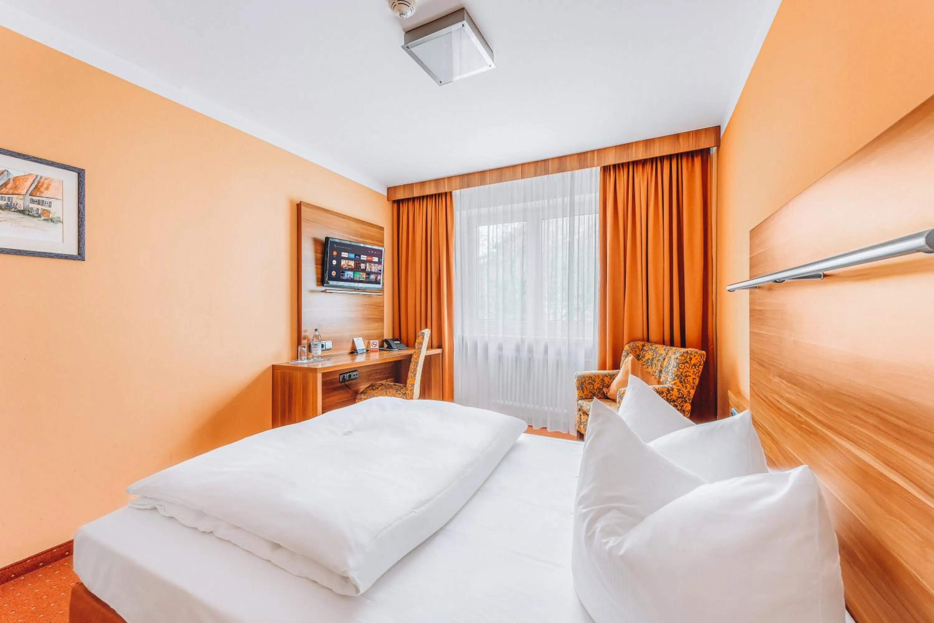 Bed in Hotel Isartor