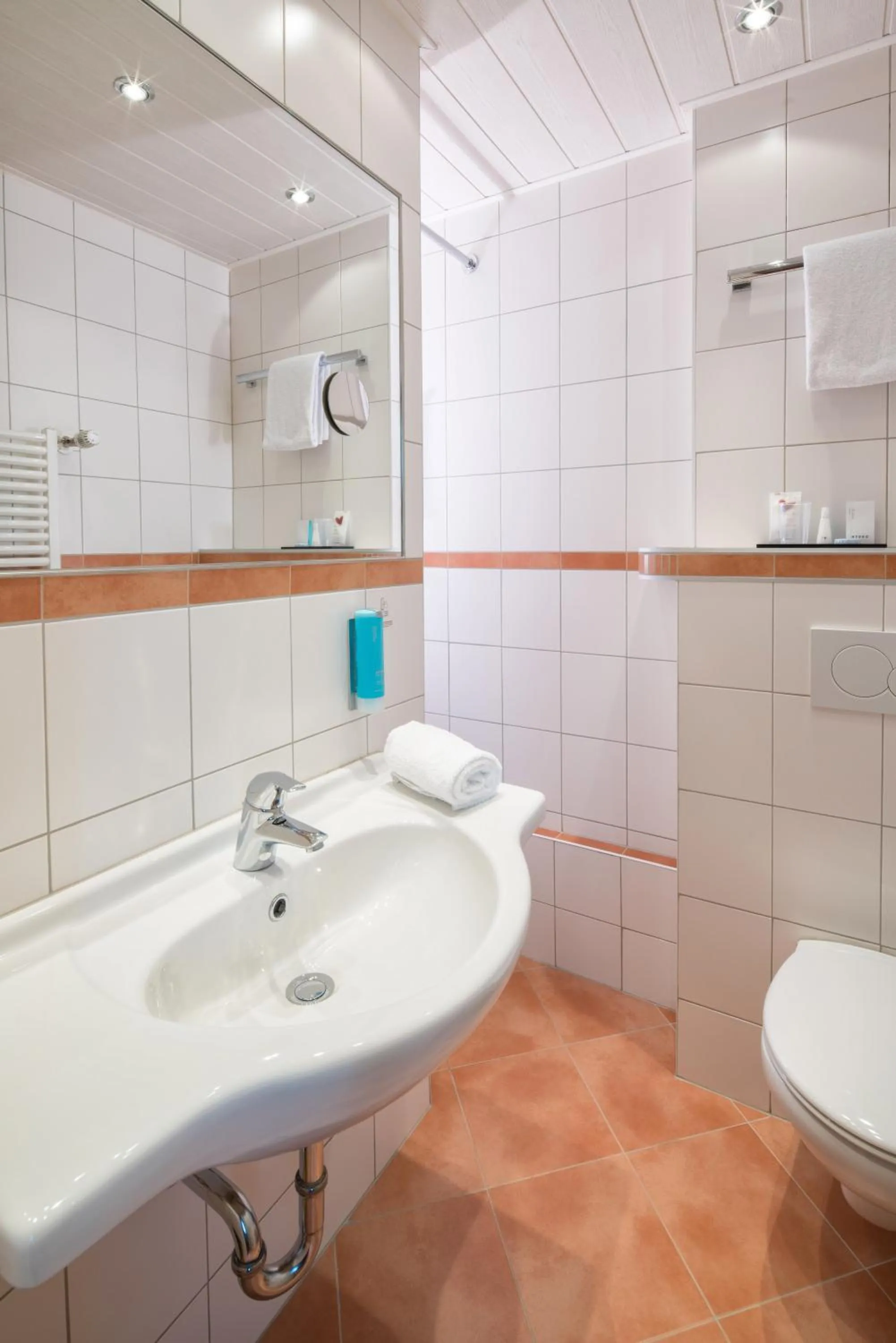 Shower in Hotel Isartor