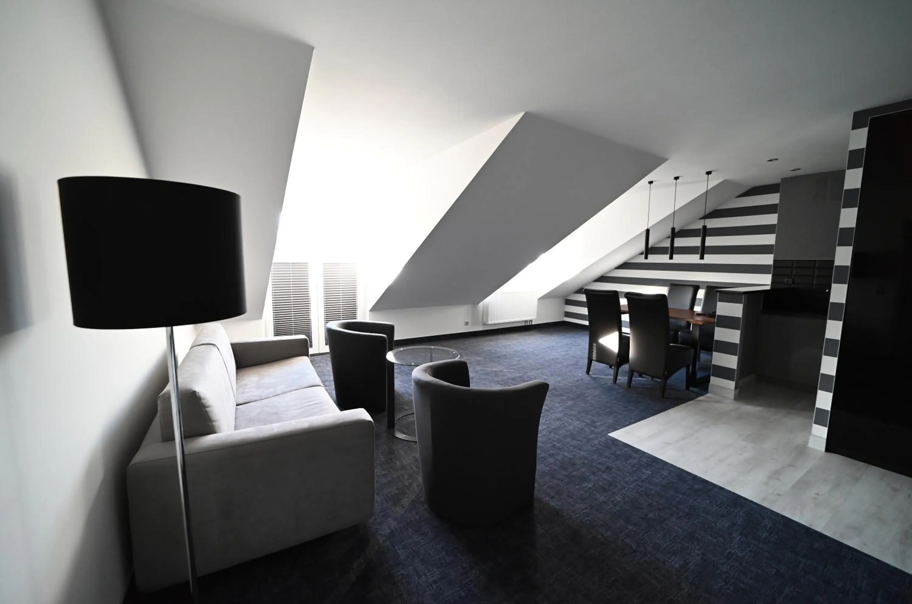 Living room in SL'otel im Parforcehaus