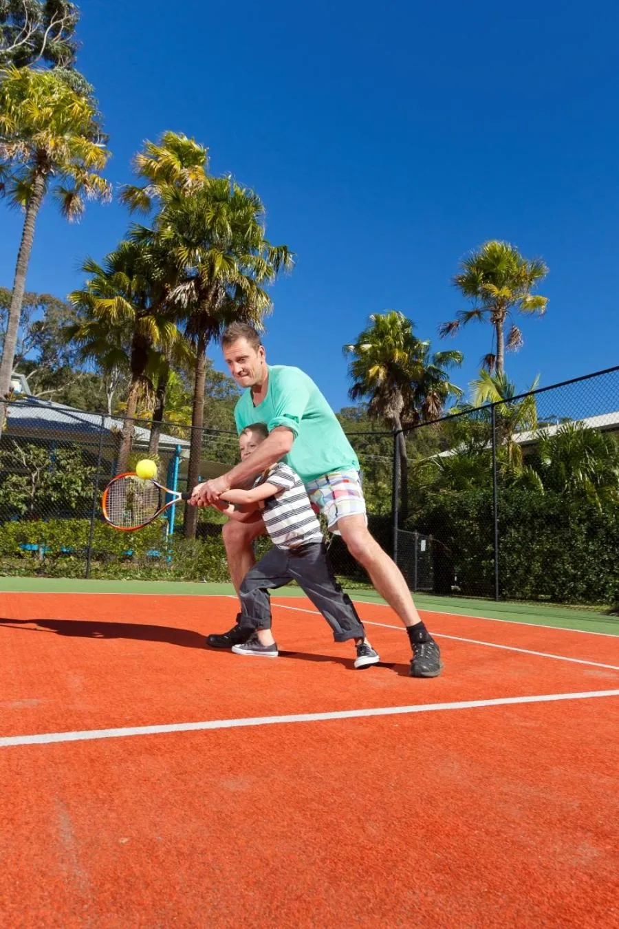 Tennis court in Blueys Retreat