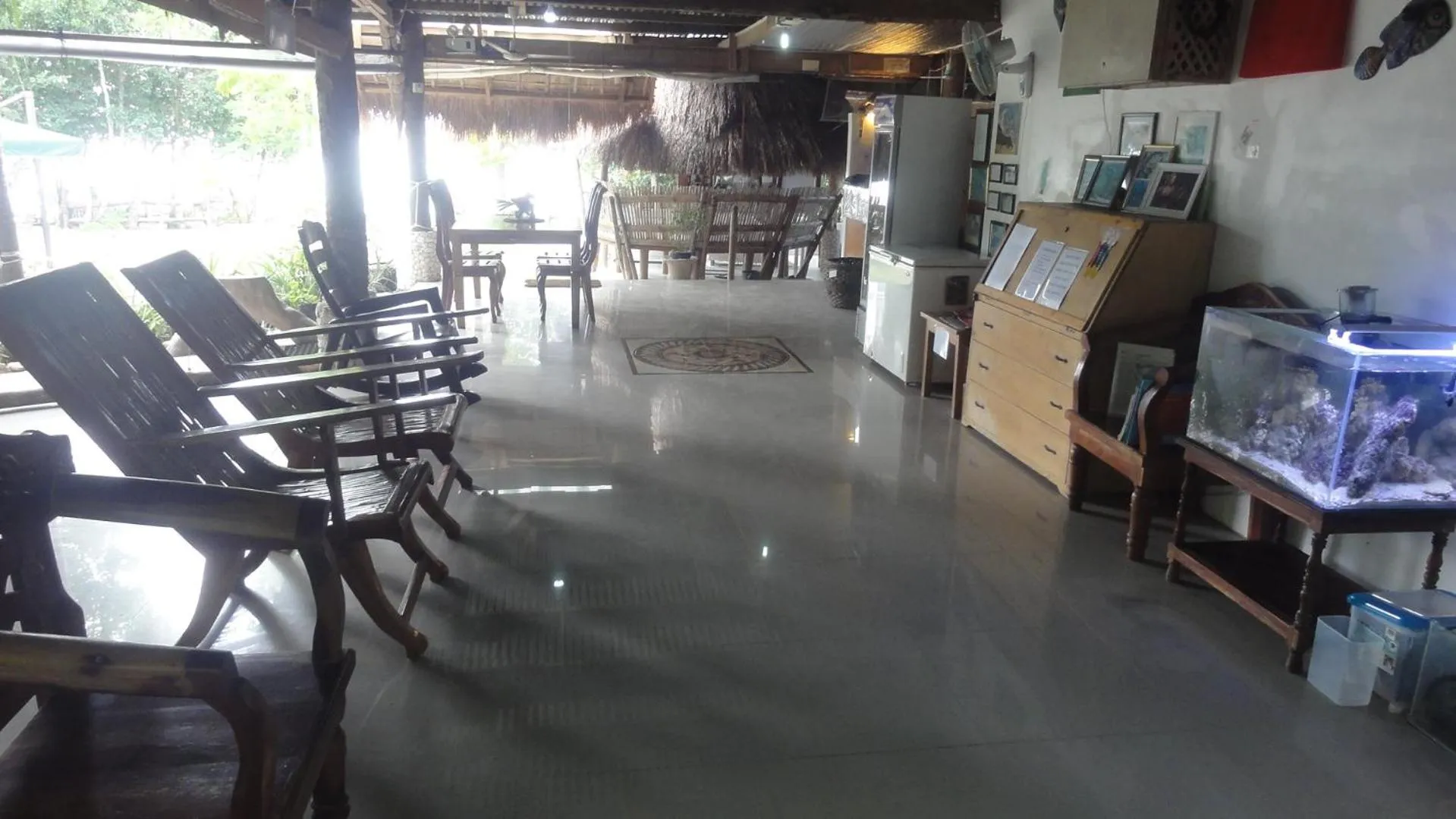 Lobby or reception in Sea Turtle House Moalboal
