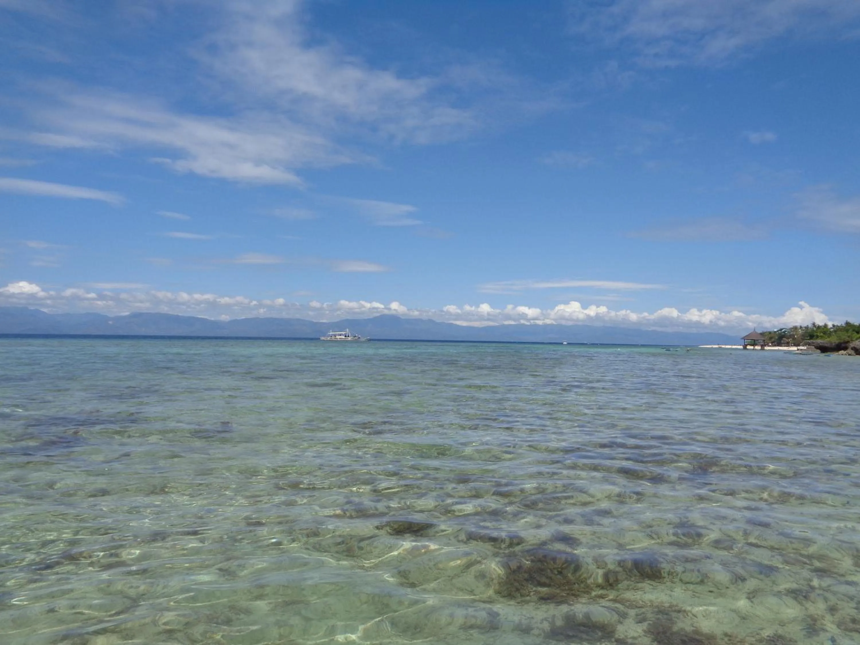 Sea view in Sea Turtle House Moalboal