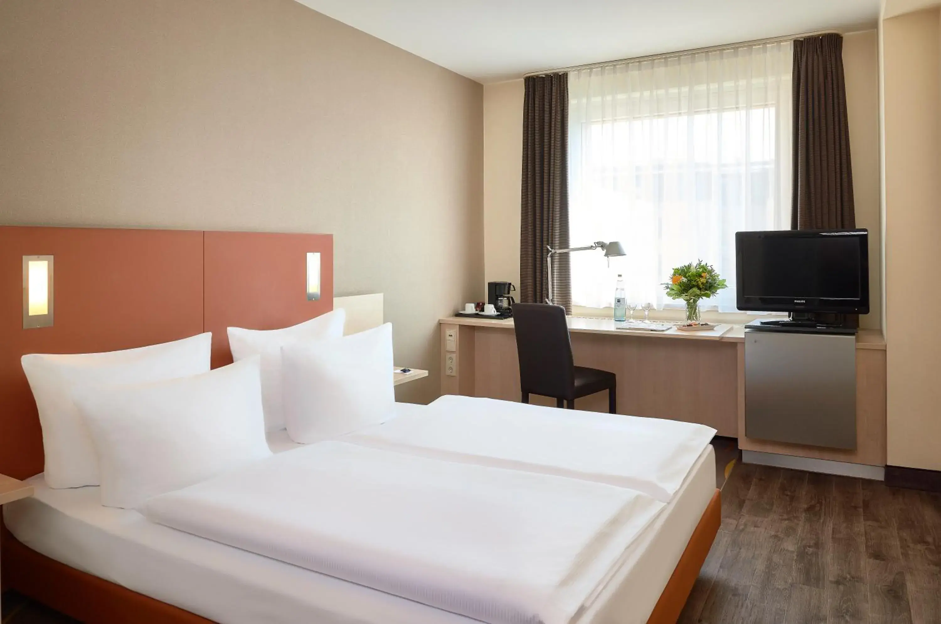 Bed in Essential by Dorint Berlin-Adlershof Bed in Essential by Dorint Berlin-Adlershof