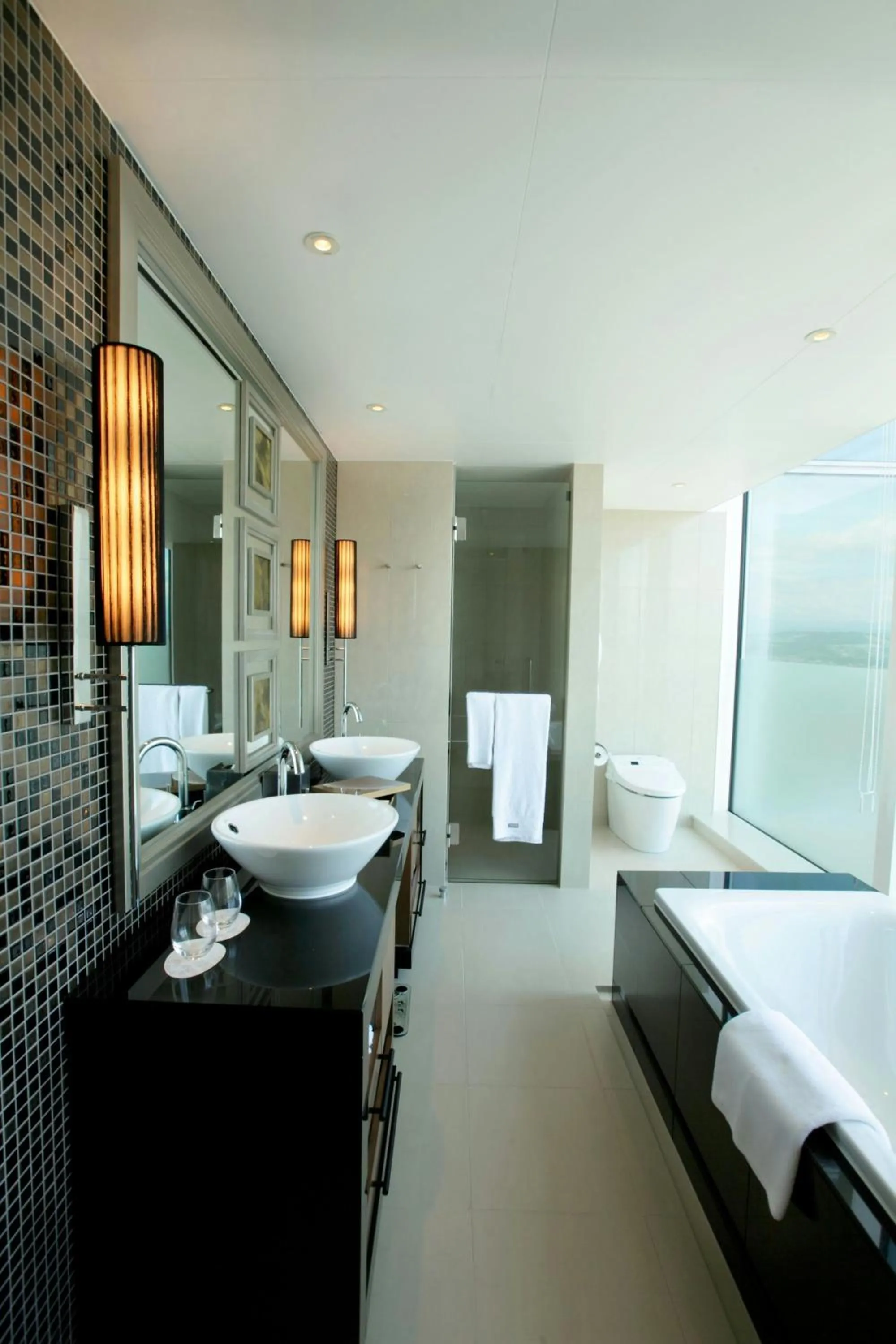 Bathroom, Bed in The Westin Sendai