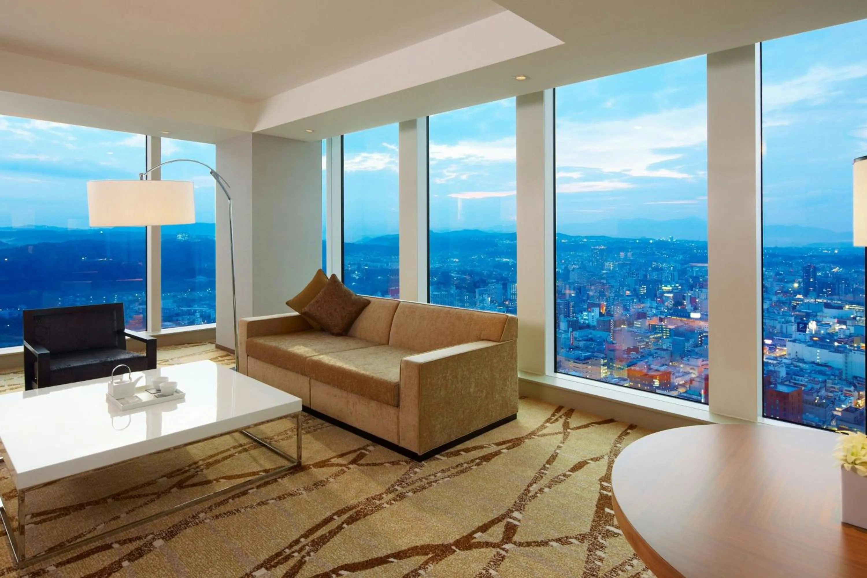 Living room in The Westin Sendai