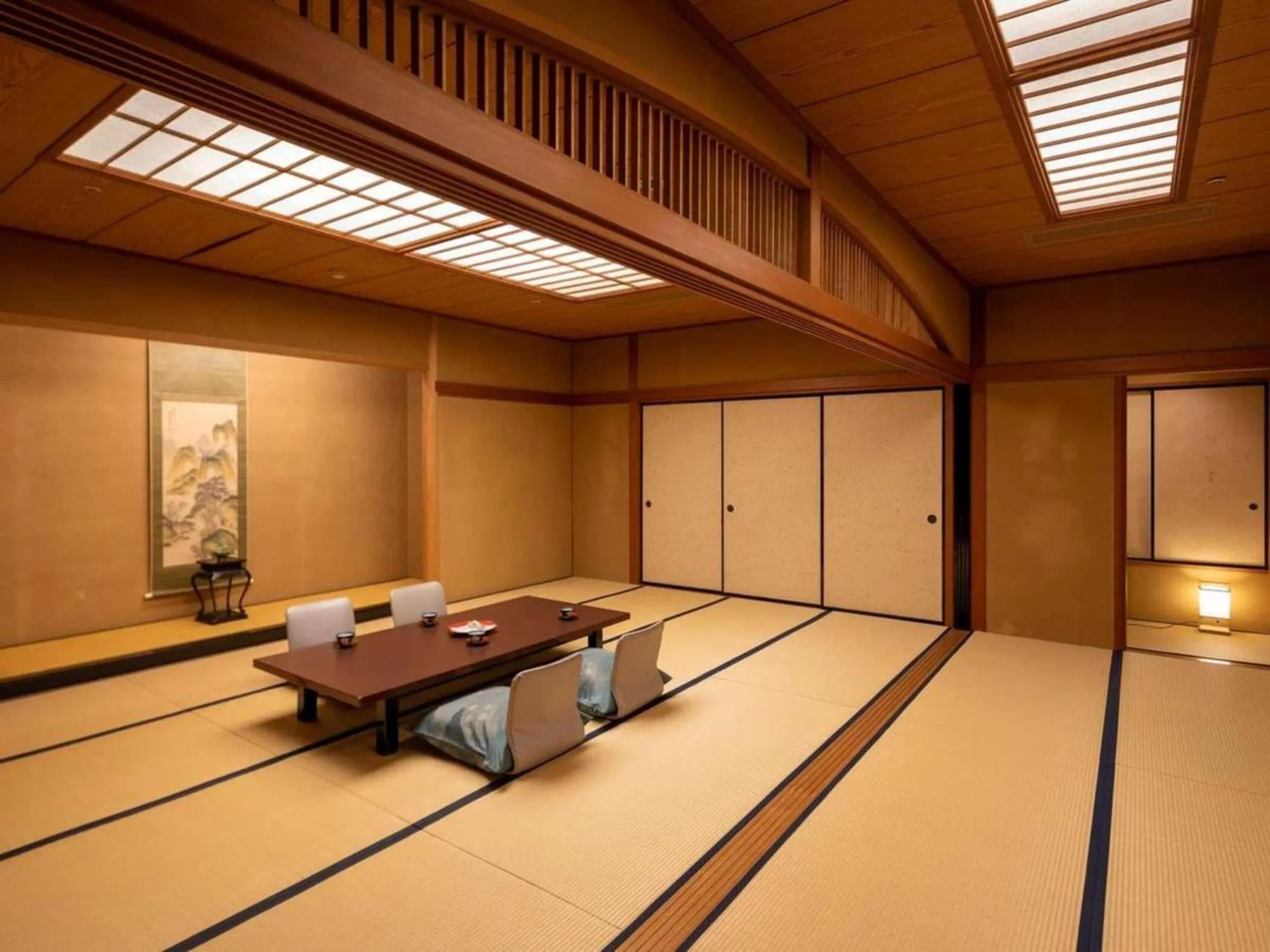 Photo of the whole room in RYOKAN OQOQ-Tamai Bekkan