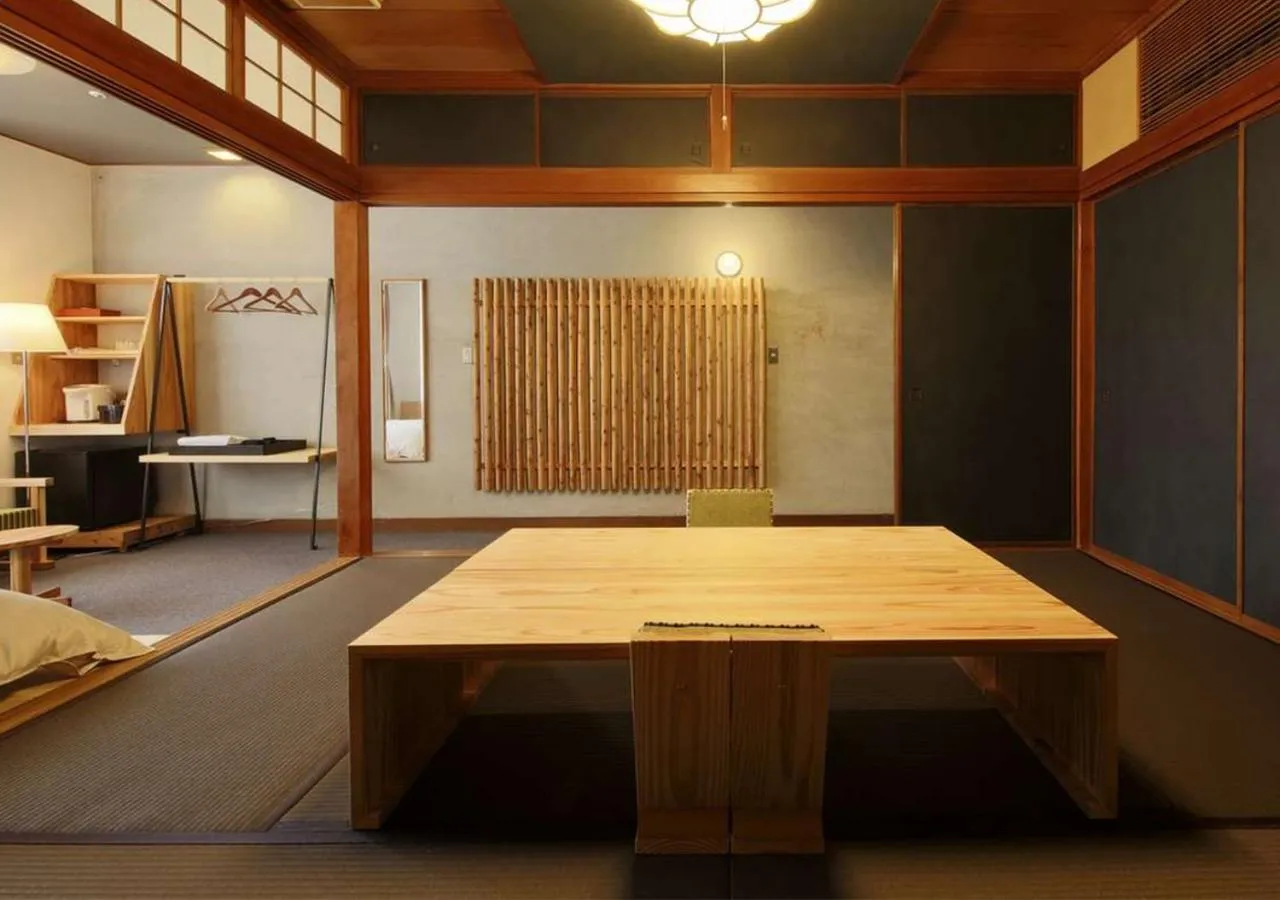 Photo of the whole room in RYOKAN OQOQ-Tamai Bekkan