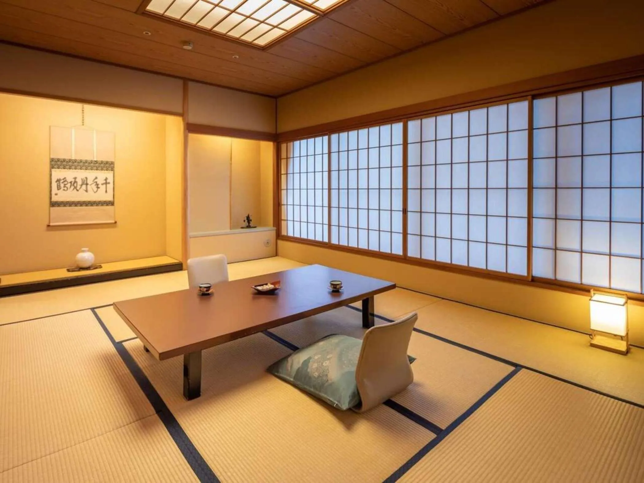 Photo of the whole room in RYOKAN OQOQ-Tamai Bekkan
