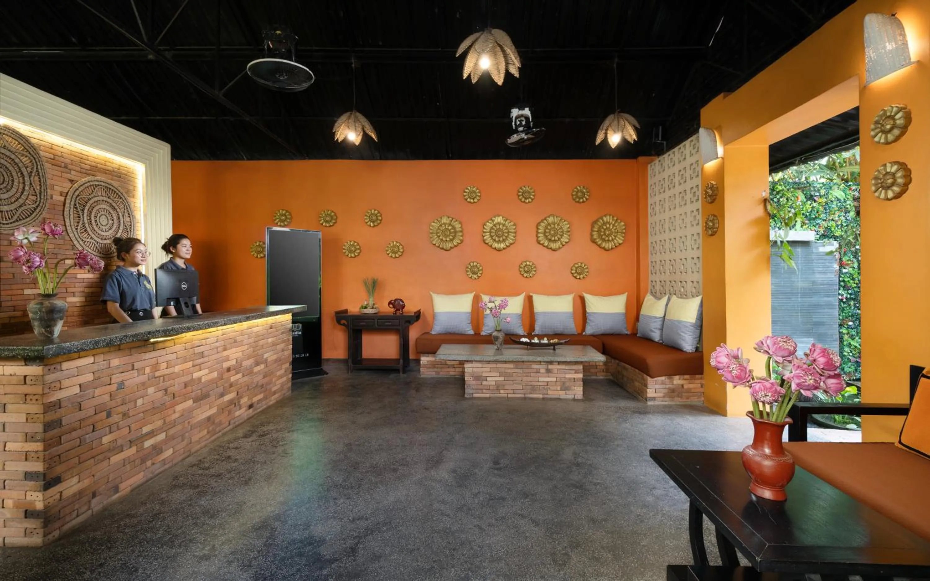 Staff in Home Indochine d'Angkor Hotel