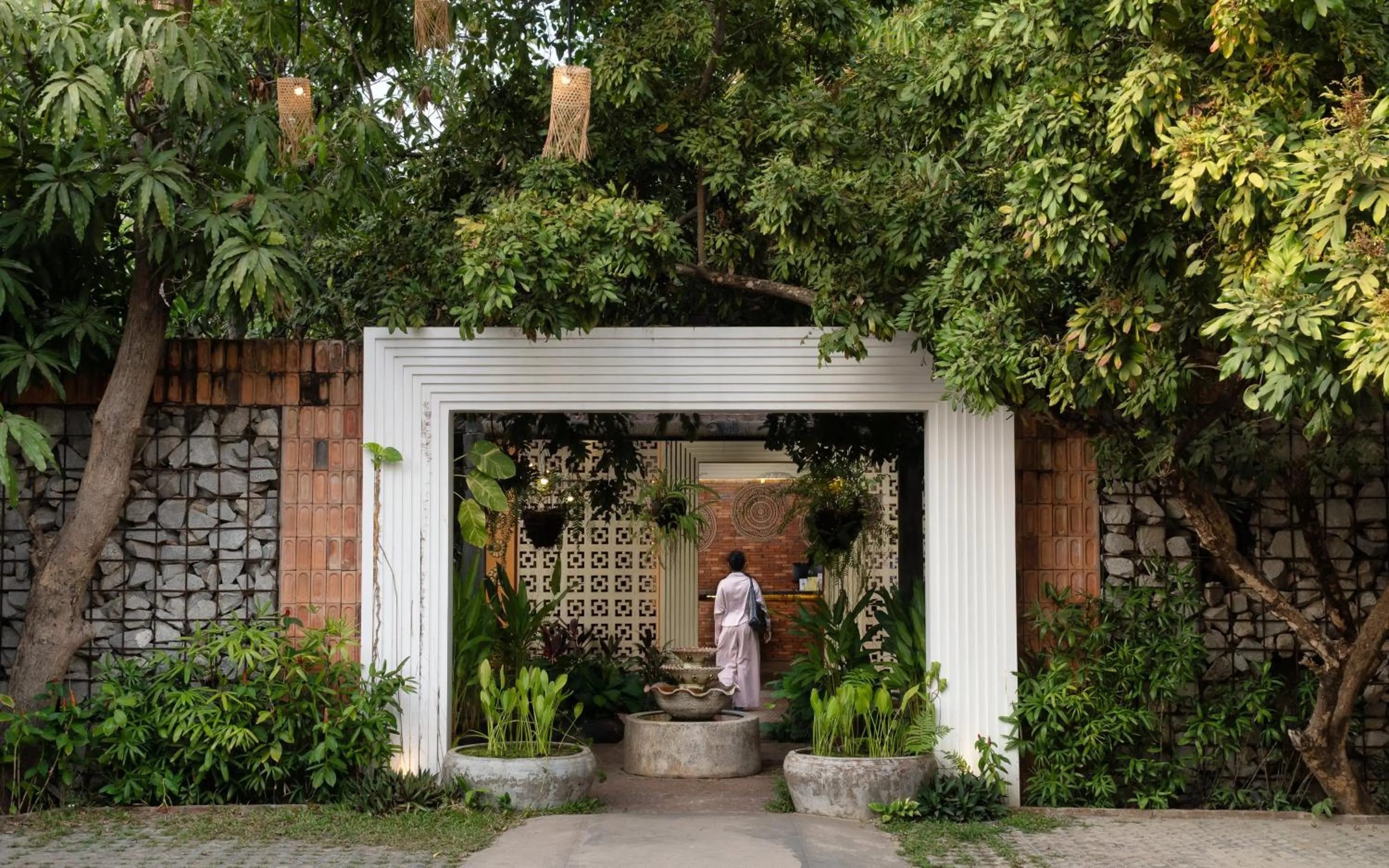 Facade/entrance in Home Indochine d'Angkor Hotel