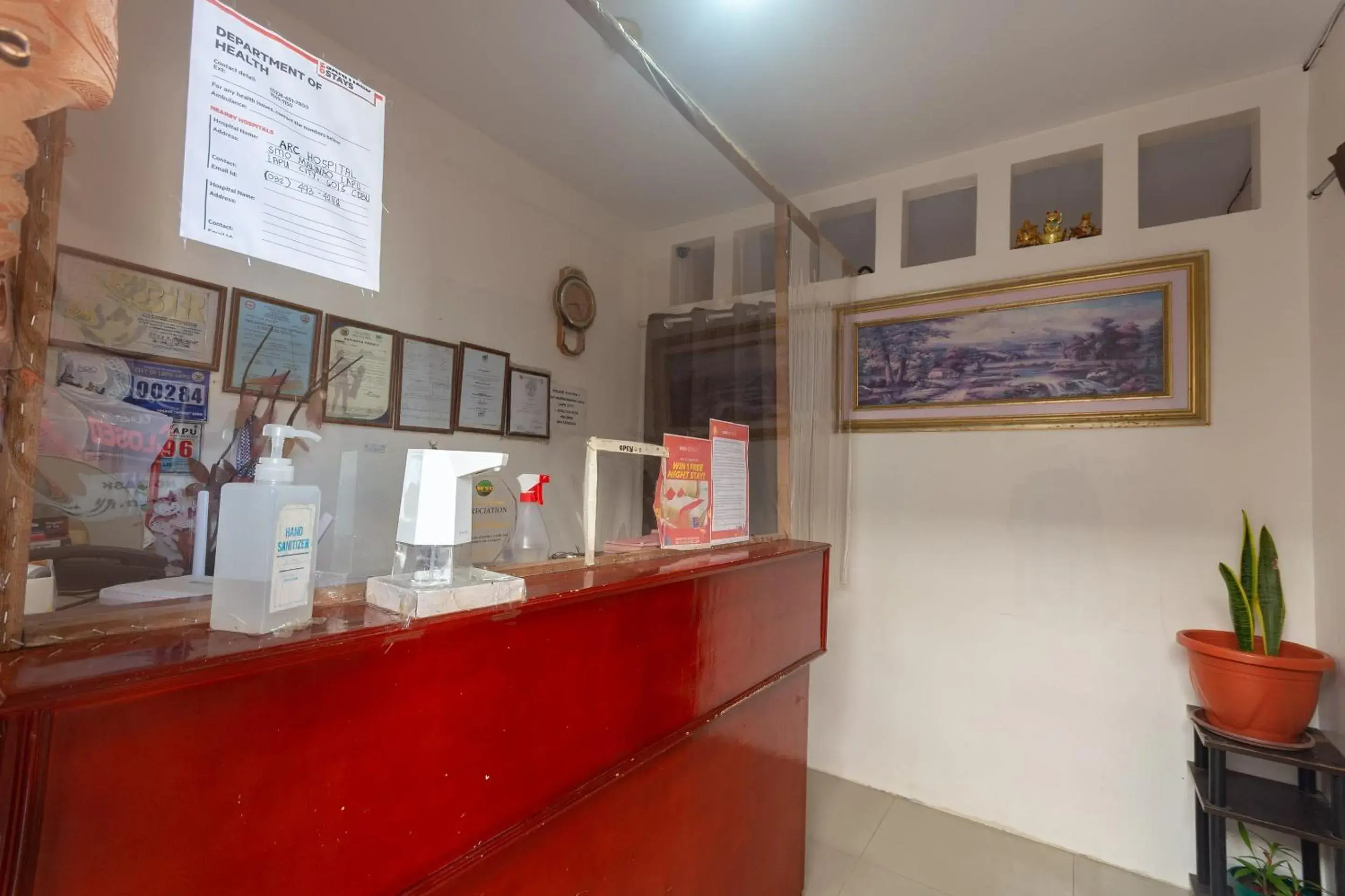 Lobby or reception in 3j's And K Apartment Lobby or reception in 3j's And K Apartment