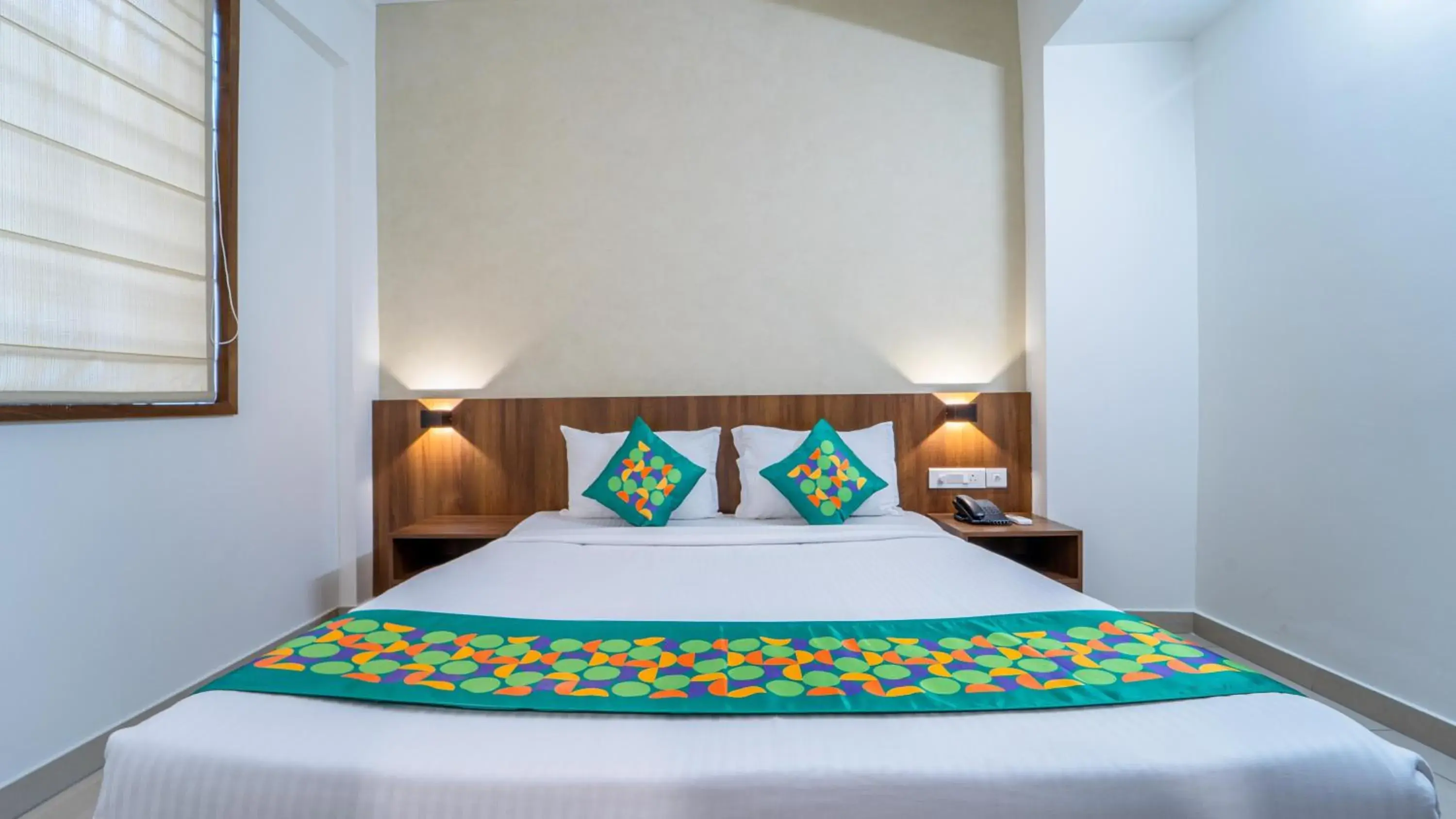 Bedroom, Bed in Treebo Petals Suites Bedroom, Bed in Treebo Petals Suites