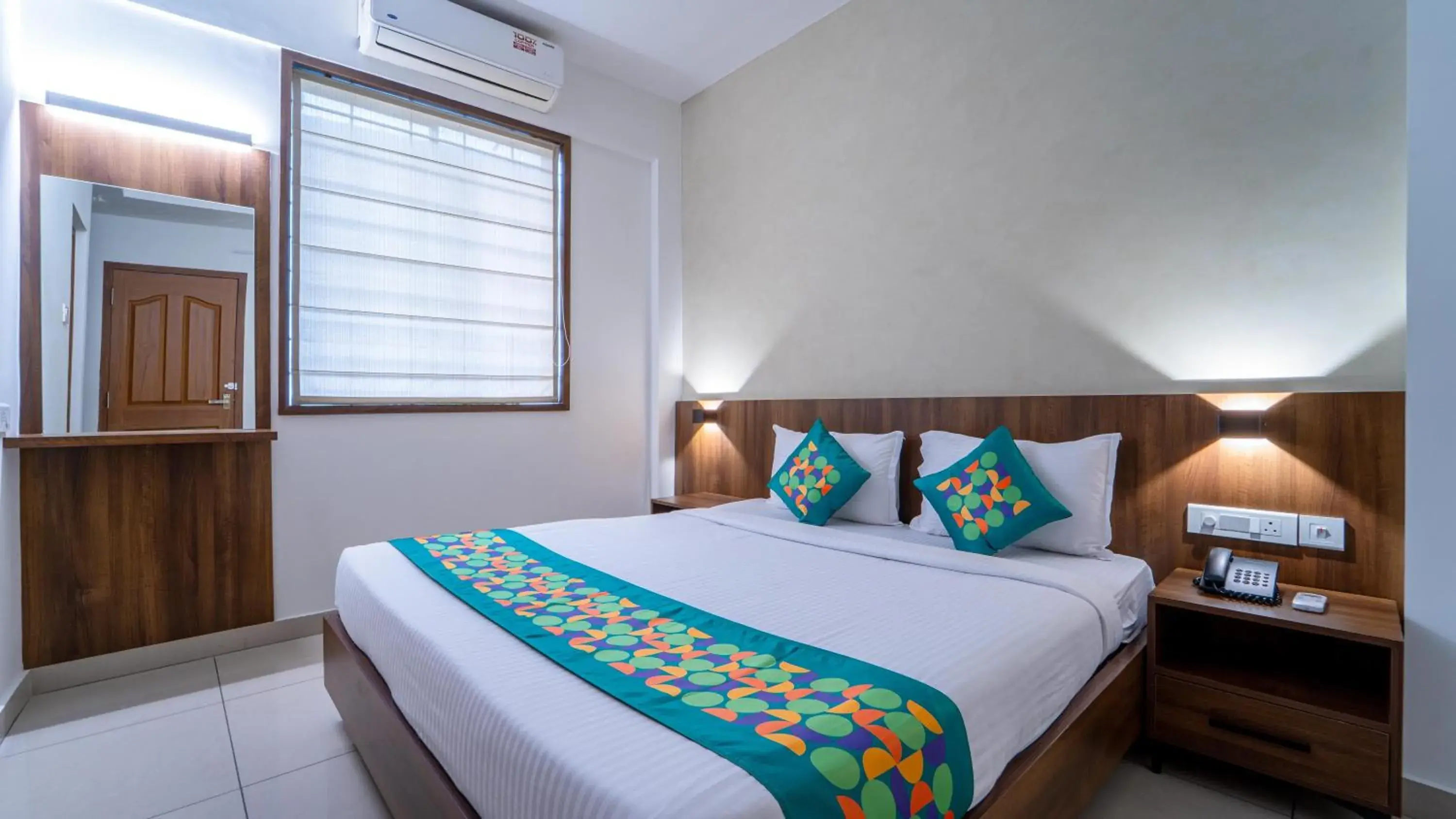 Bedroom, Bed in Treebo Petals Suites Bedroom, Bed in Treebo Petals Suites