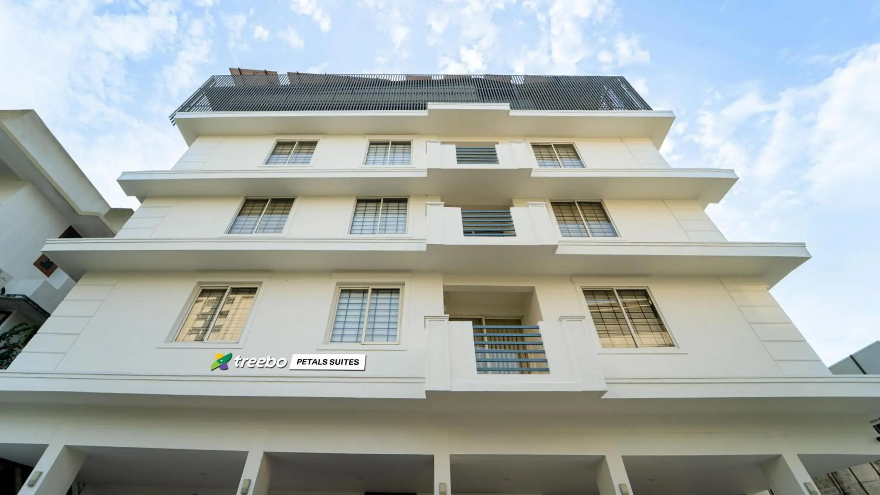 Property building in Treebo Petals Suites Property building in Treebo Petals Suites
